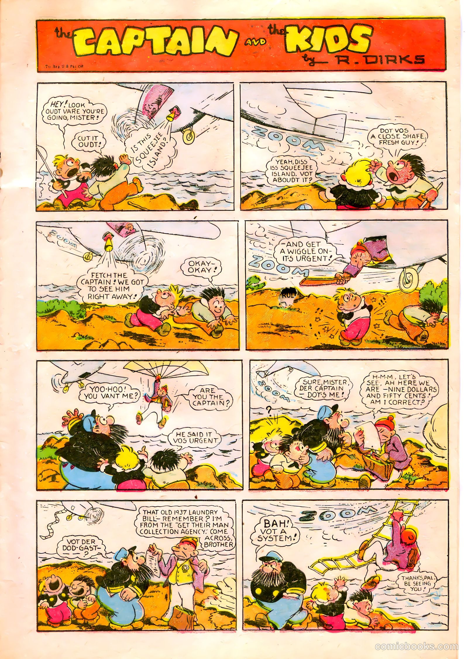 The Captain and the Kids #32 (1953) — page 13 of 36