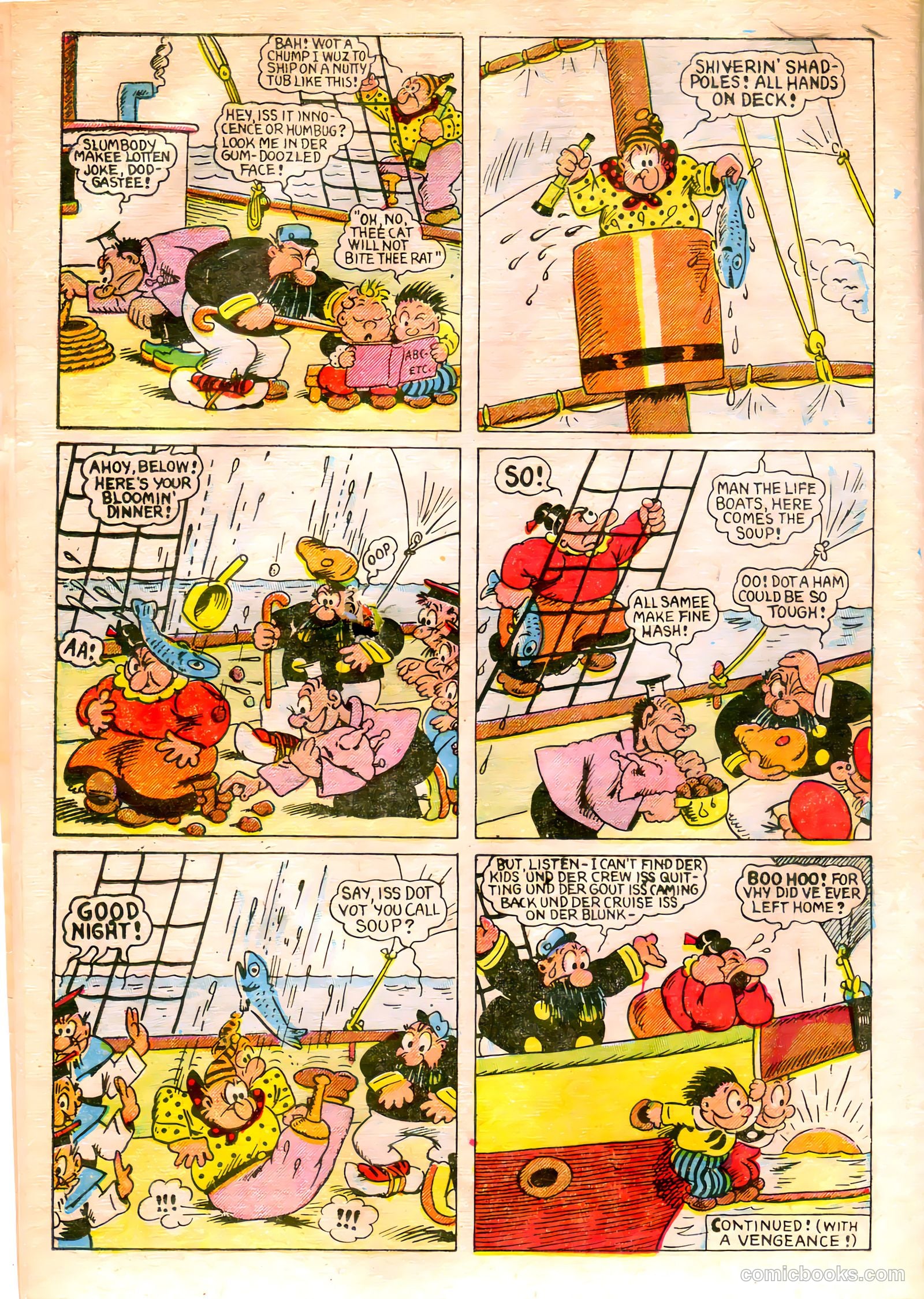 The Captain and the Kids #32 (1953) — page 18 of 36