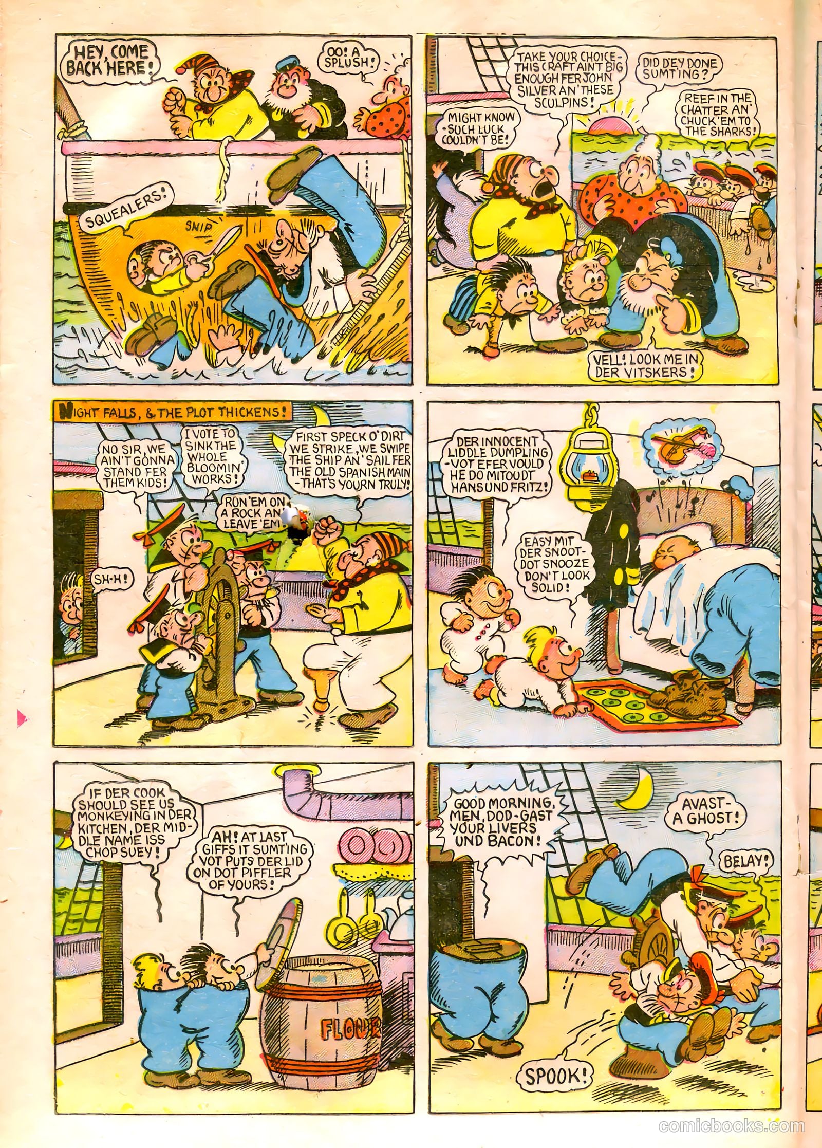 The Captain and the Kids #32 (1953) — page 20 of 36