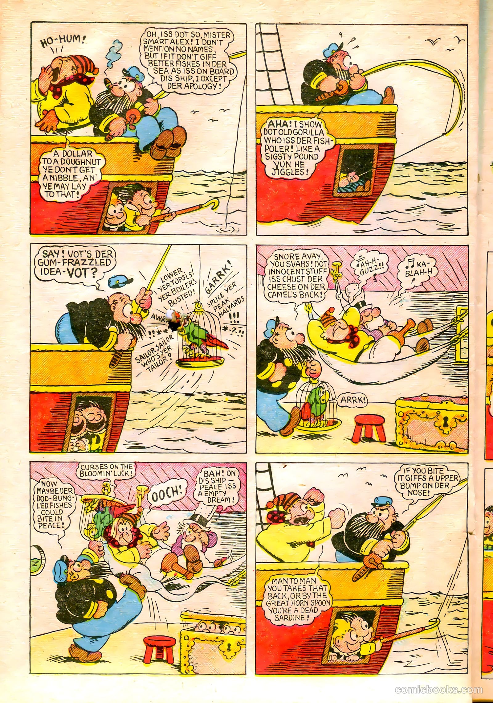 The Captain and the Kids #32 (1953) — page 22 of 36
