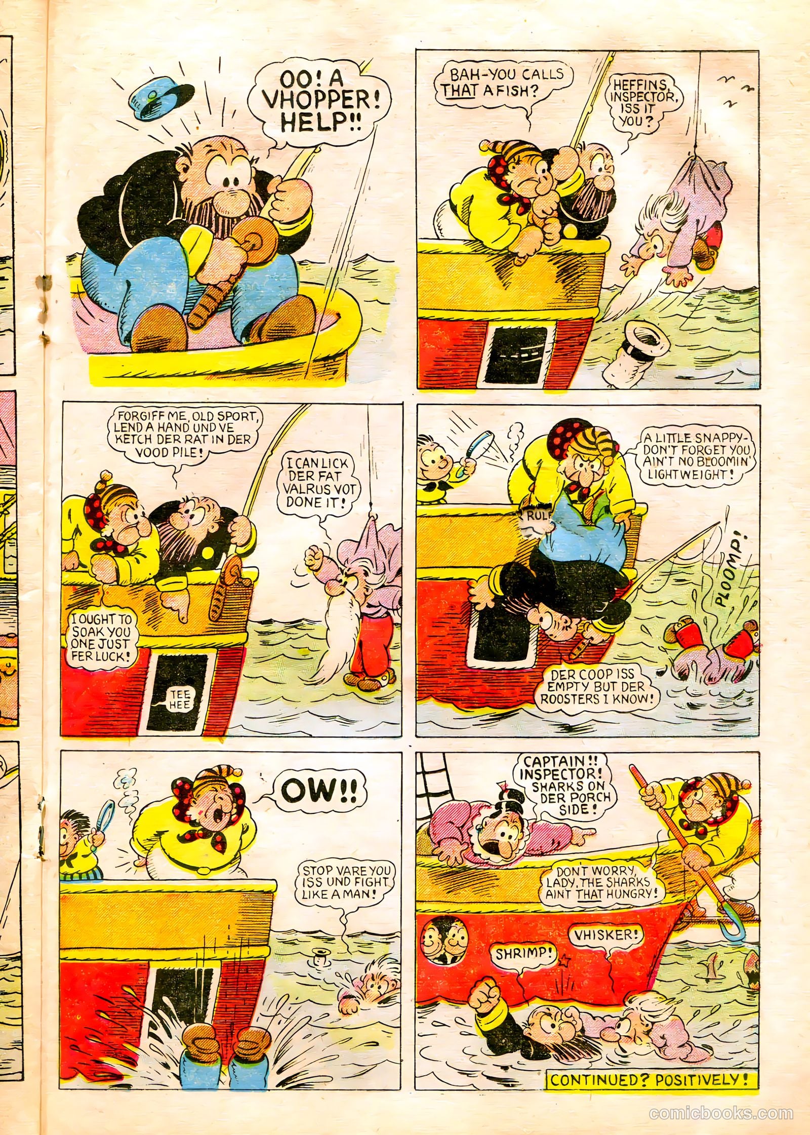 The Captain and the Kids #32 (1953) — page 23 of 36