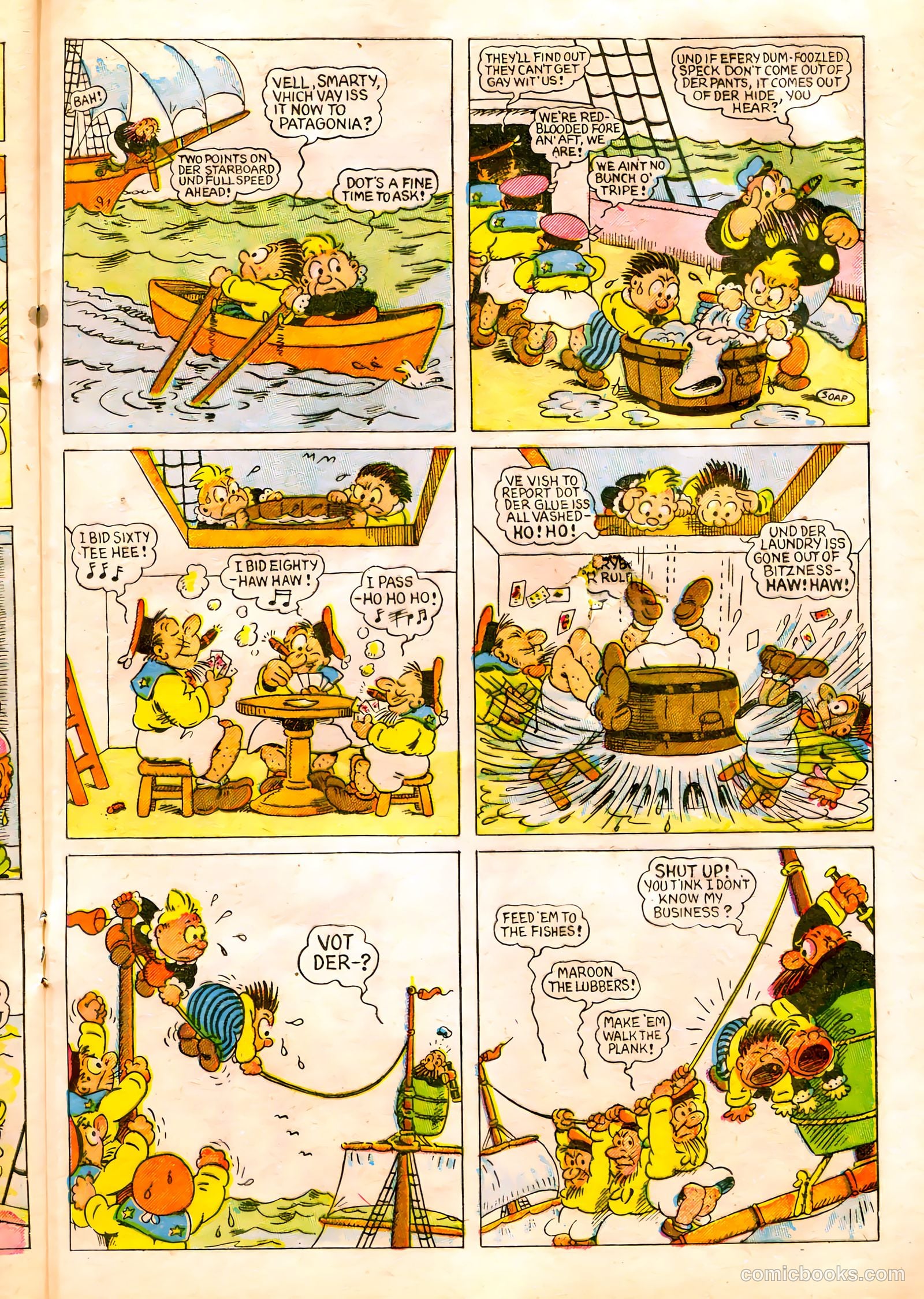 The Captain and the Kids #32 (1953) — page 25 of 36