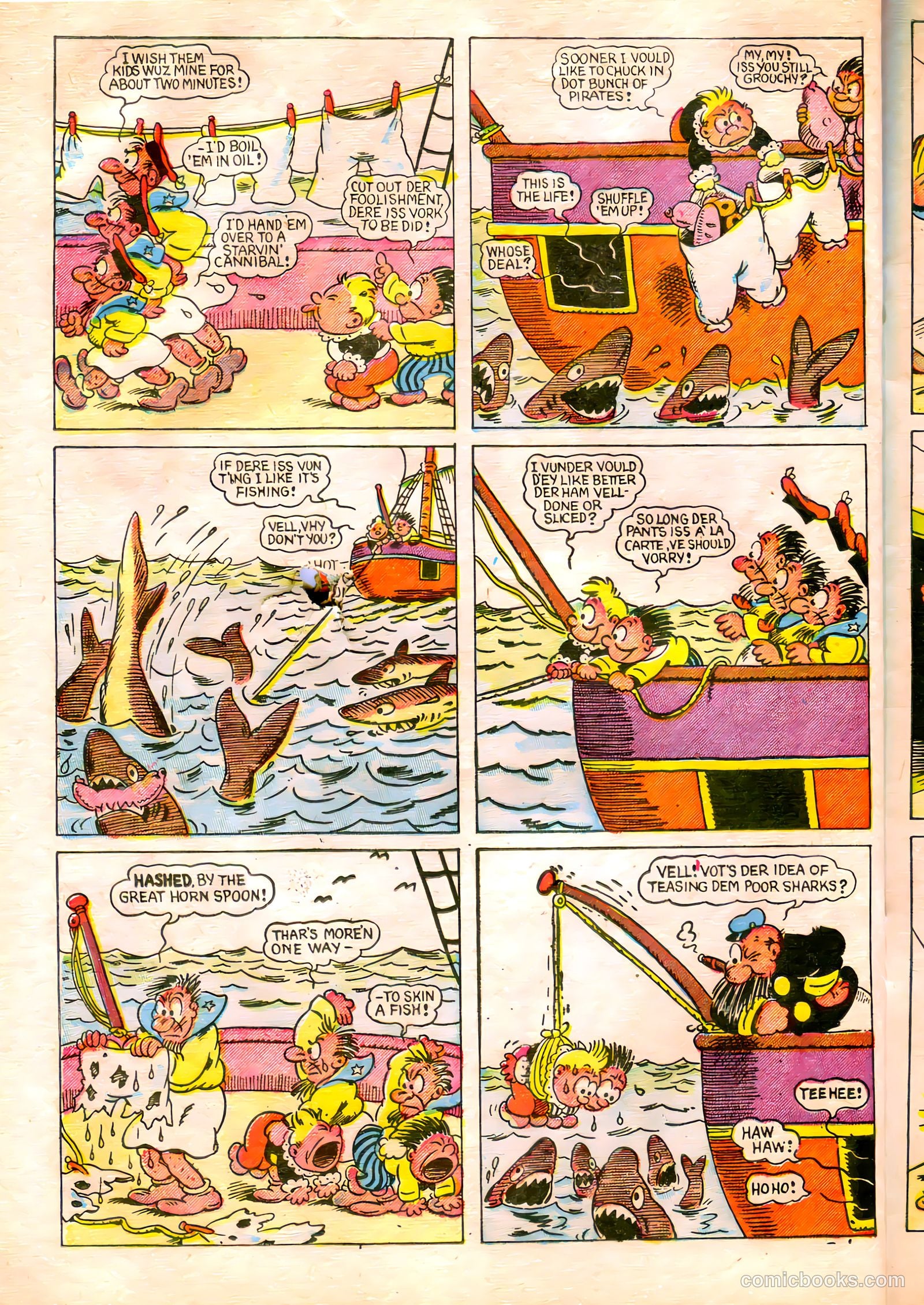 The Captain and the Kids #32 (1953) — page 26 of 36