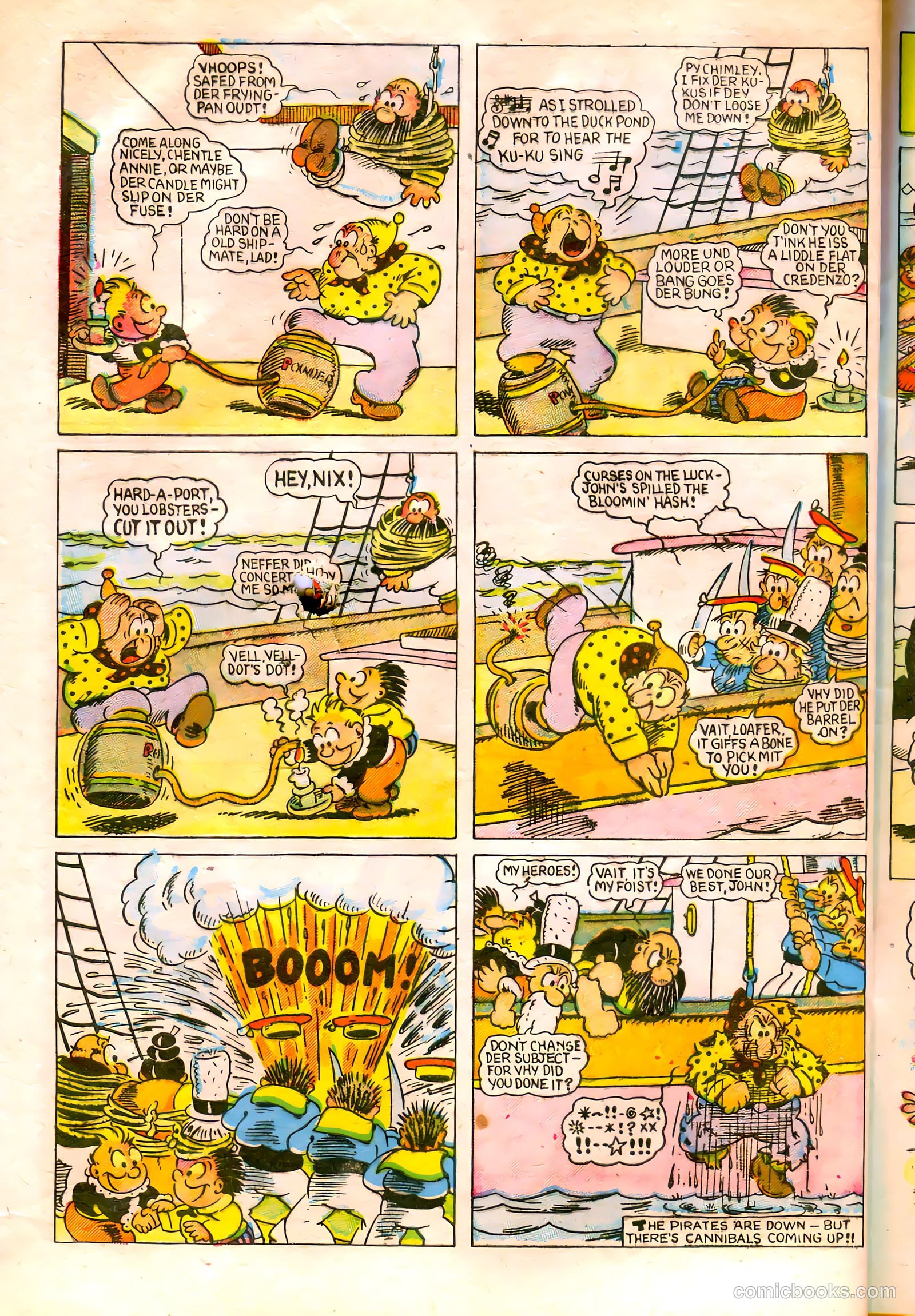 The Captain and the Kids #32 (1953) — page 28 of 36