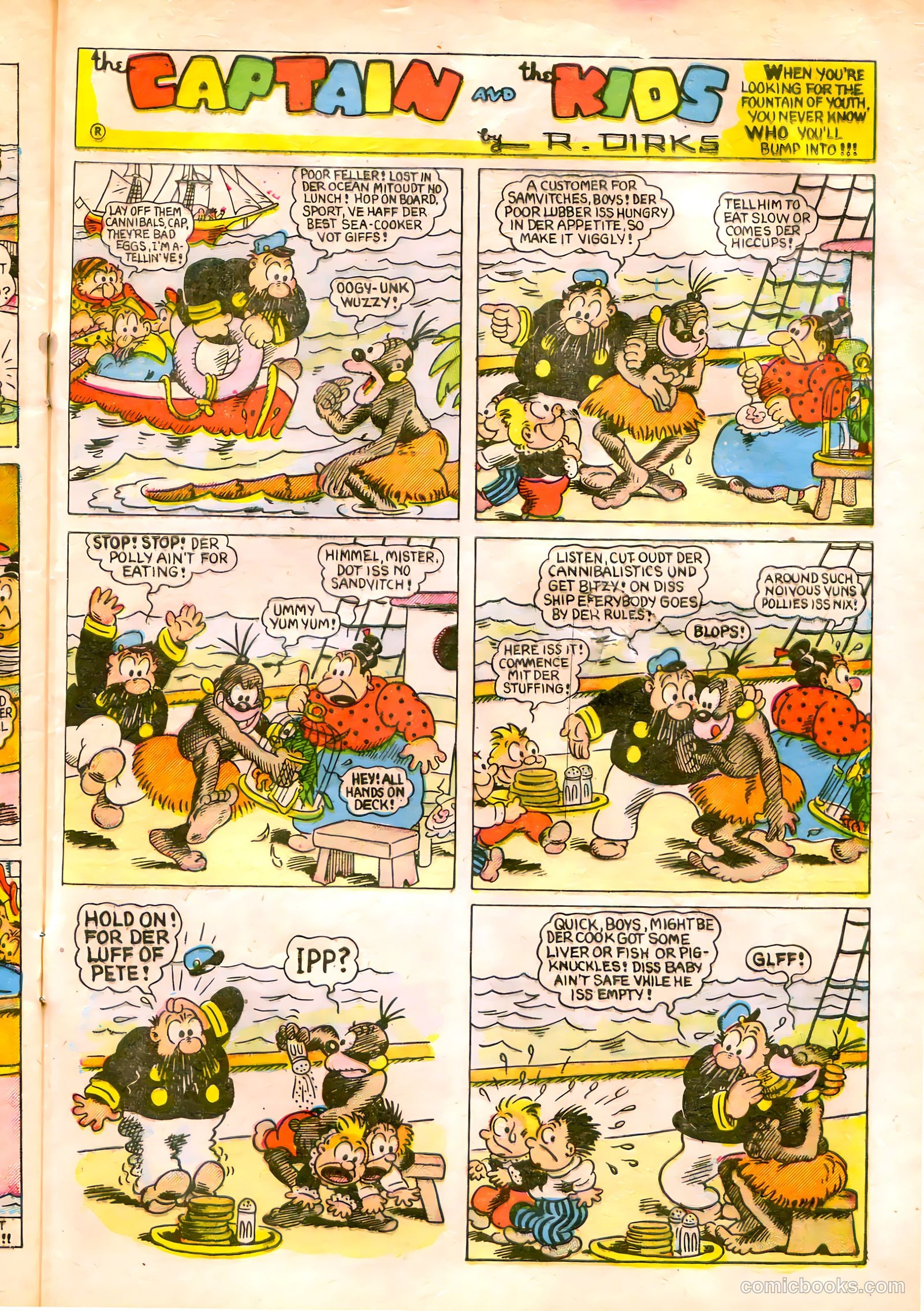 The Captain and the Kids #32 (1953) — page 29 of 36