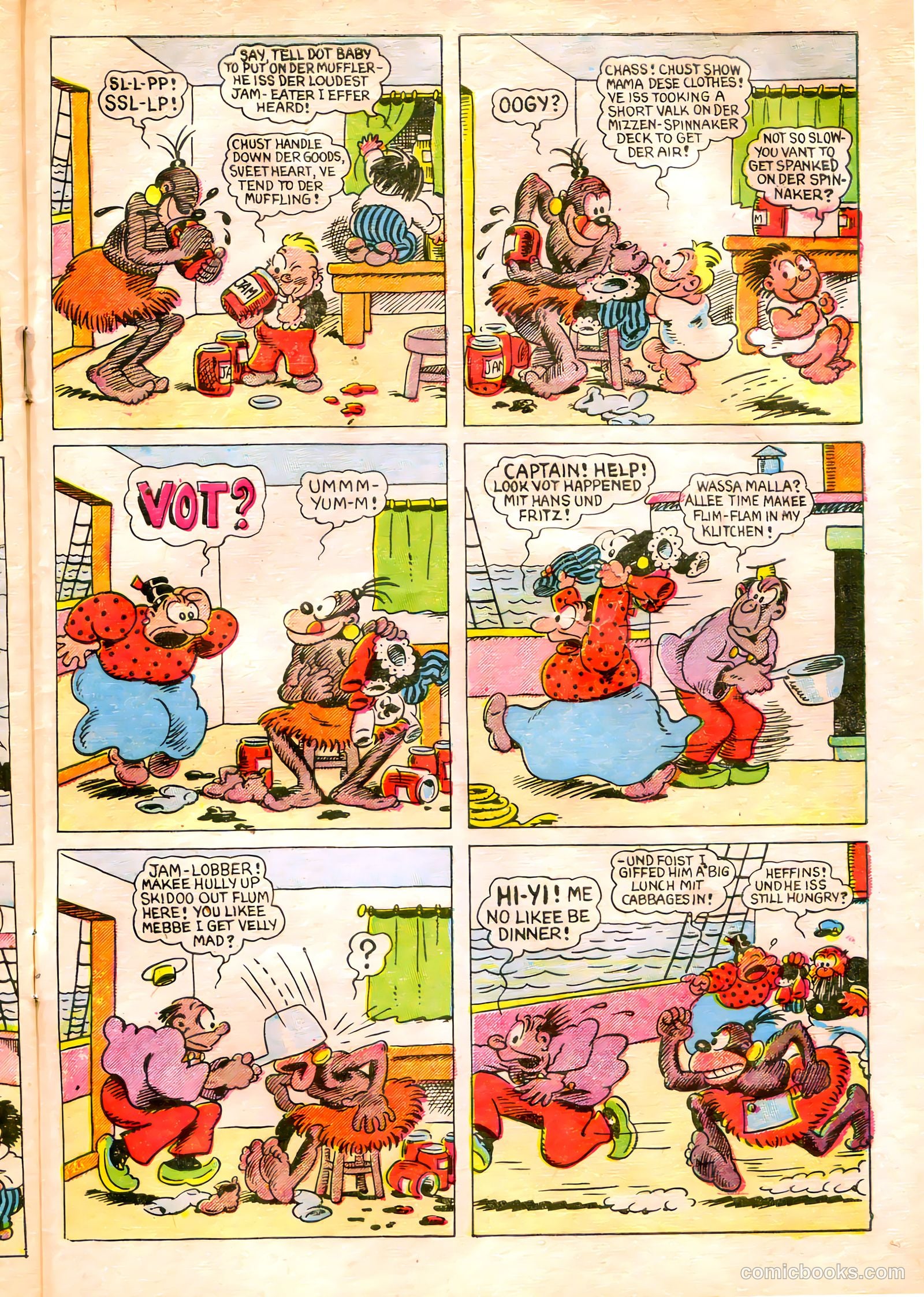 The Captain and the Kids #32 (1953) — page 31 of 36