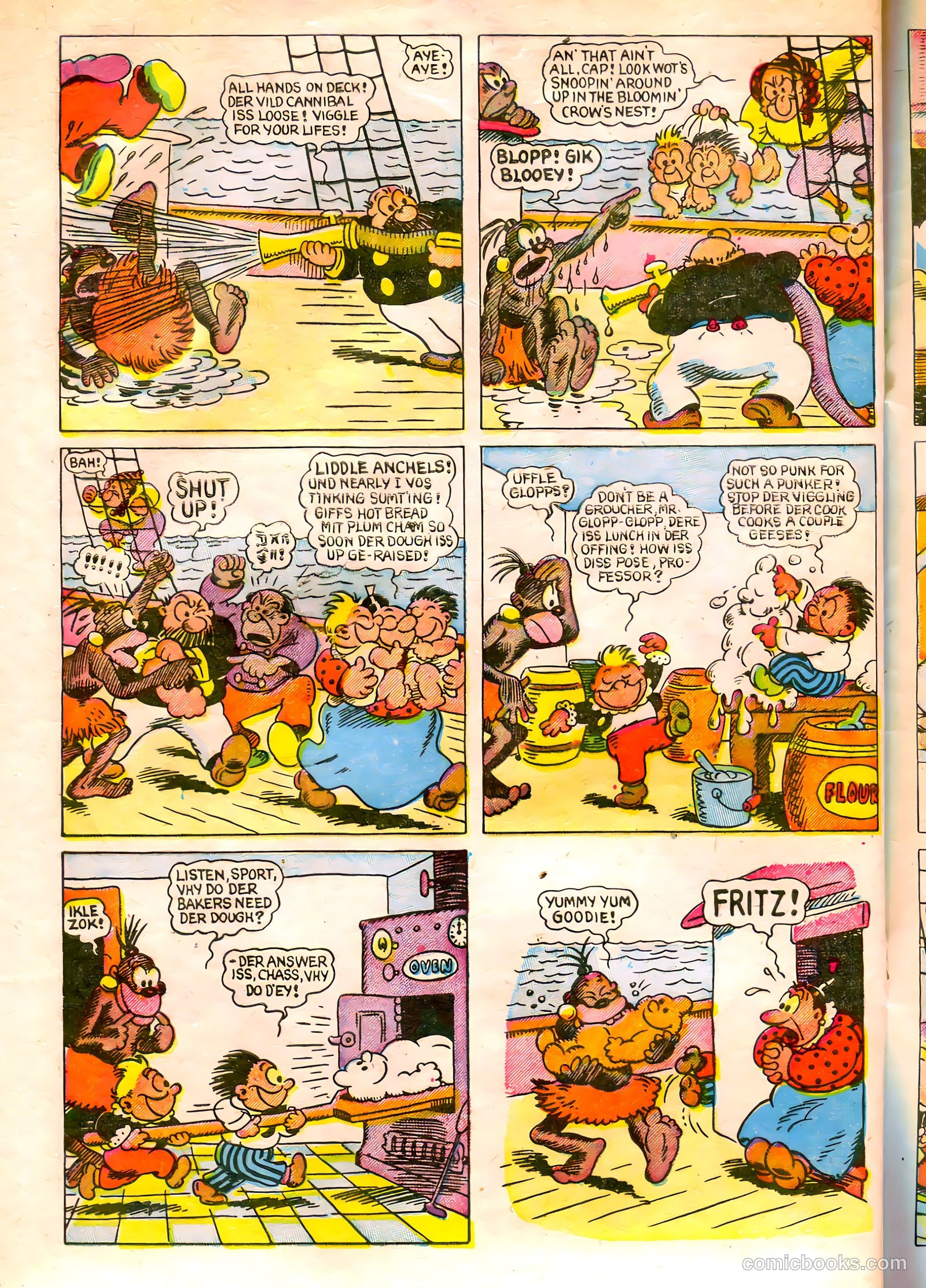 The Captain and the Kids #32 (1953) — page 32 of 36