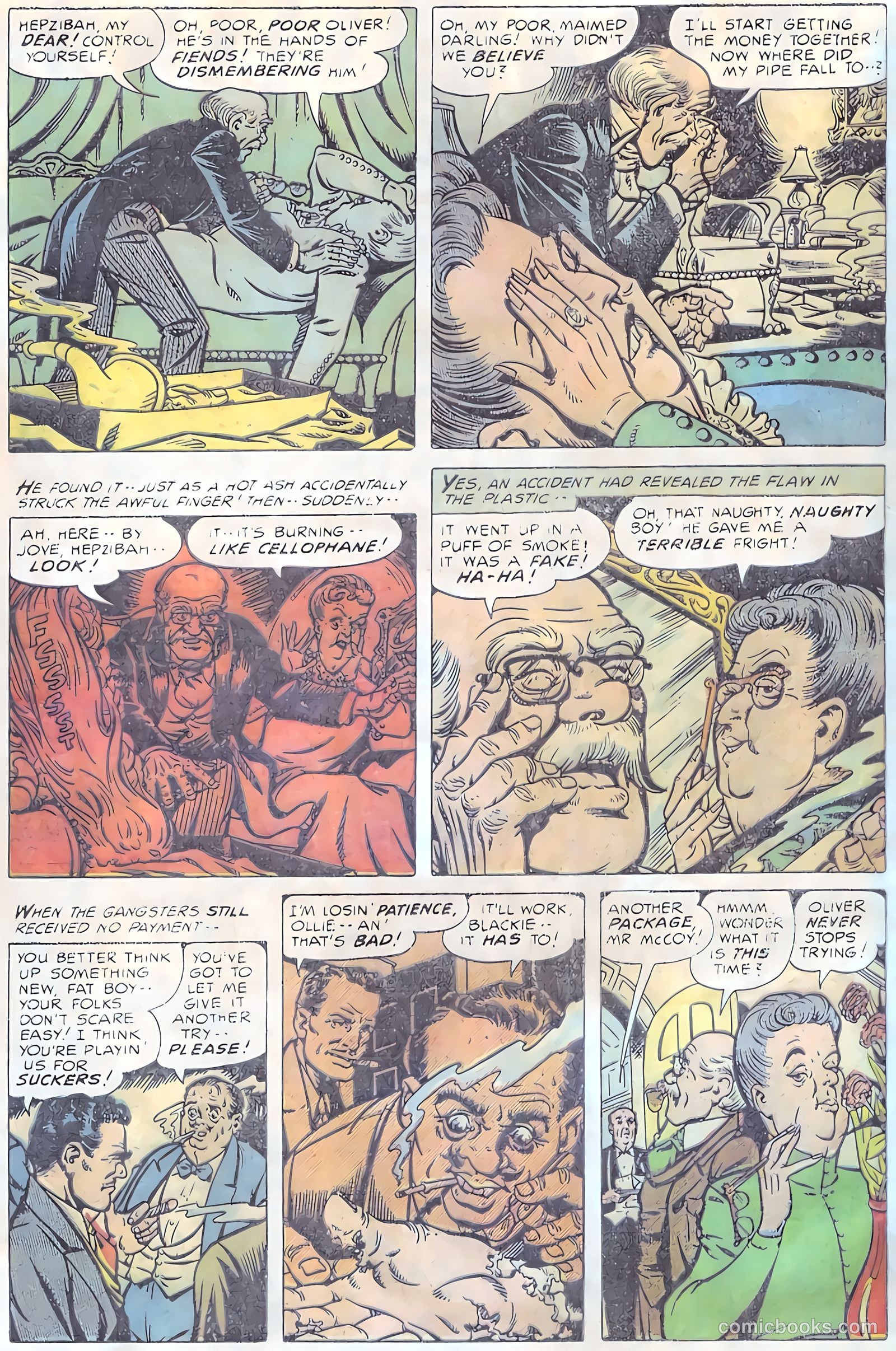 The Clutching Hand #1 (1954) — page 6 of 36