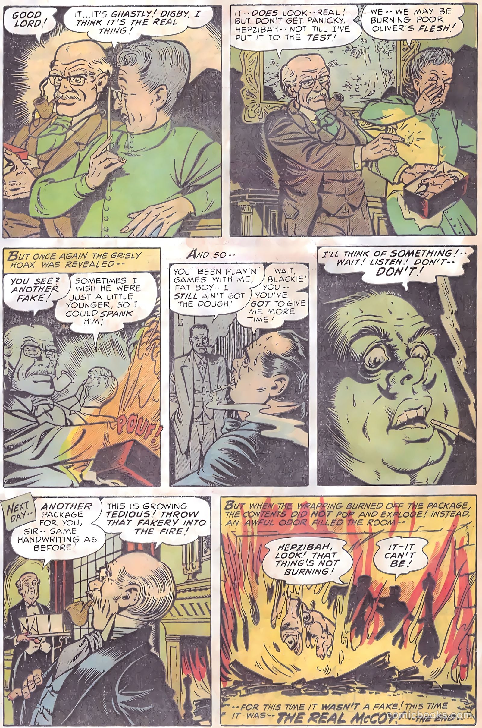 The Clutching Hand #1 (1954) — page 7 of 36