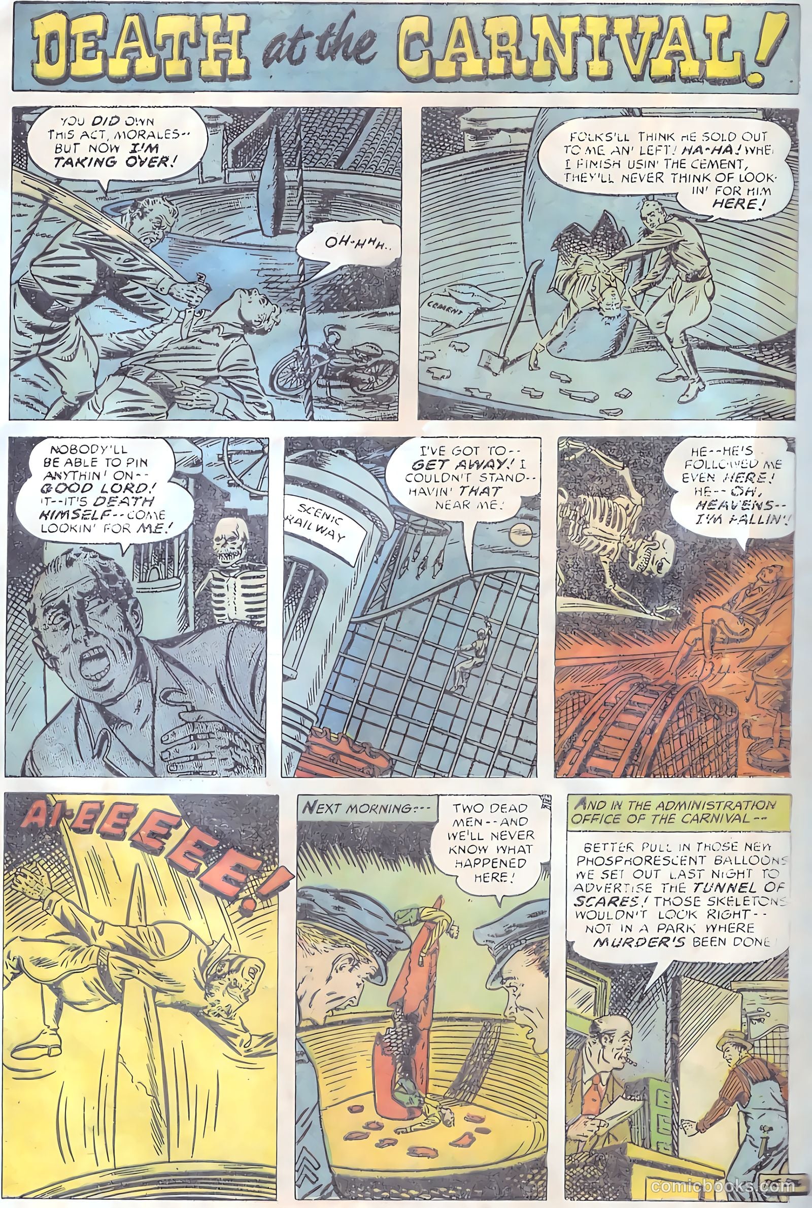 The Clutching Hand #1 (1954) — page 8 of 36