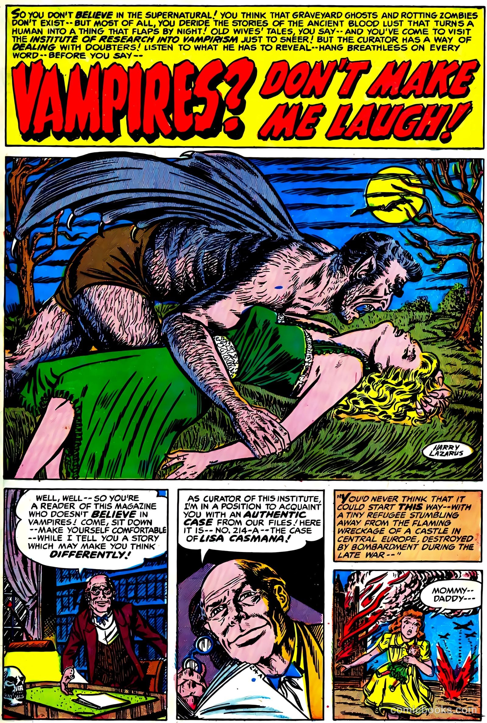 The Clutching Hand #1 (1954) — page 9 of 36
