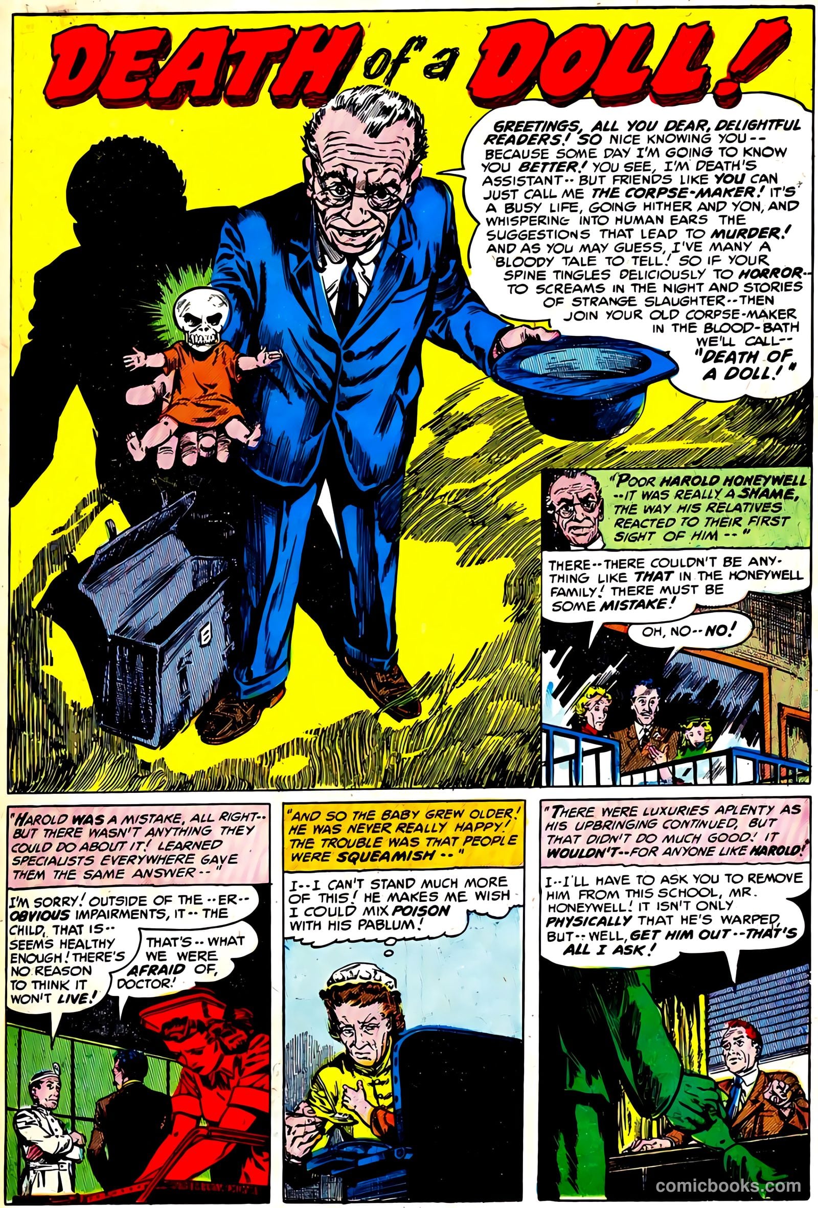 The Clutching Hand #1 (1954) — page 15 of 36