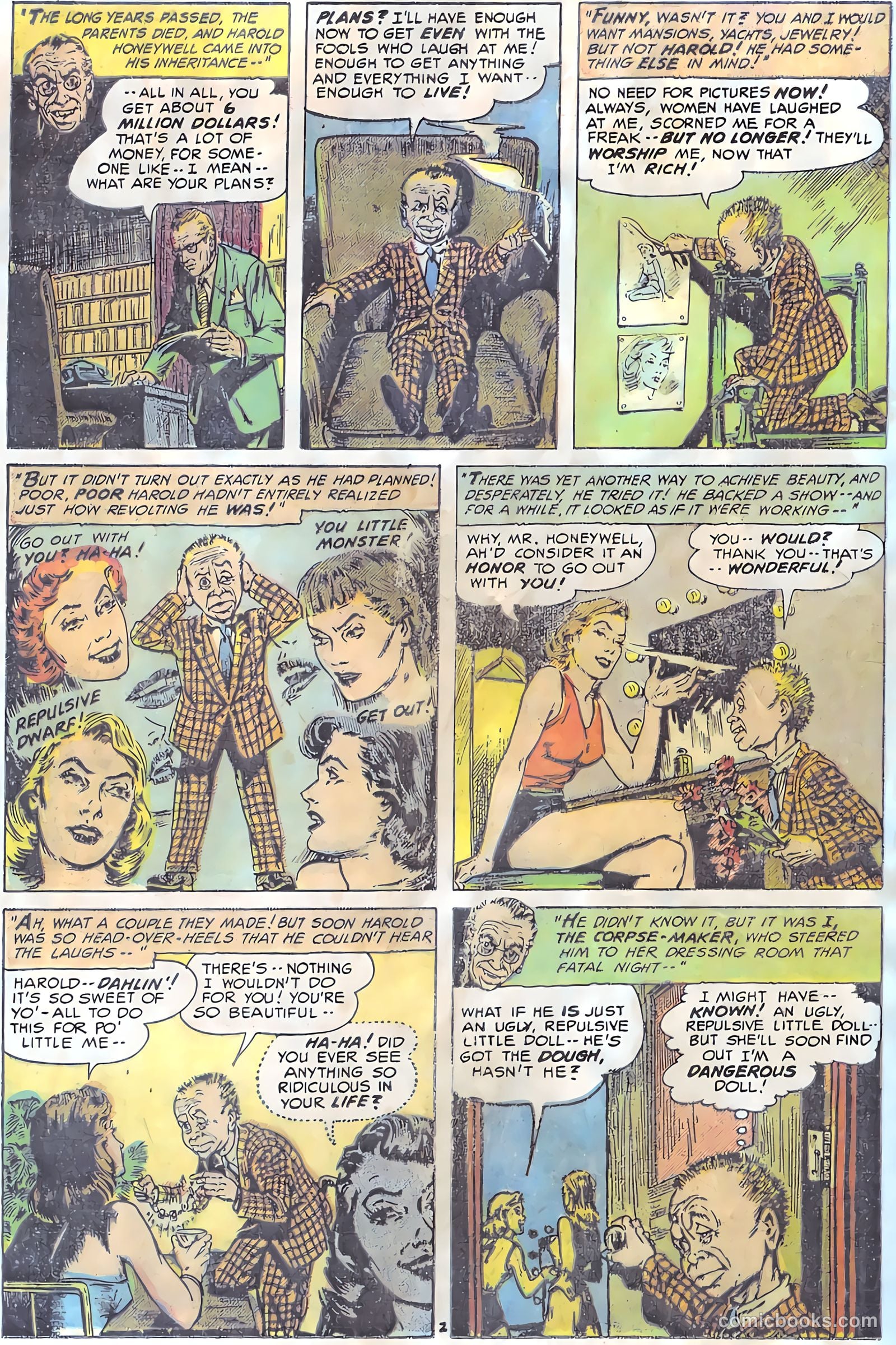 The Clutching Hand #1 (1954) — page 16 of 36