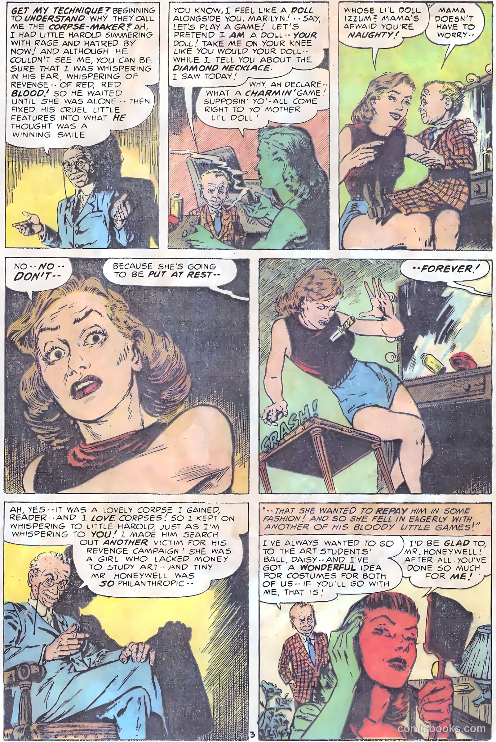 The Clutching Hand #1 (1954) — page 17 of 36