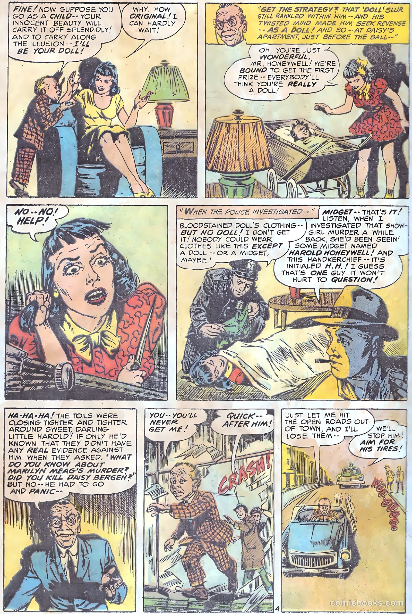 The Clutching Hand #1 (1954) — page 18 of 36