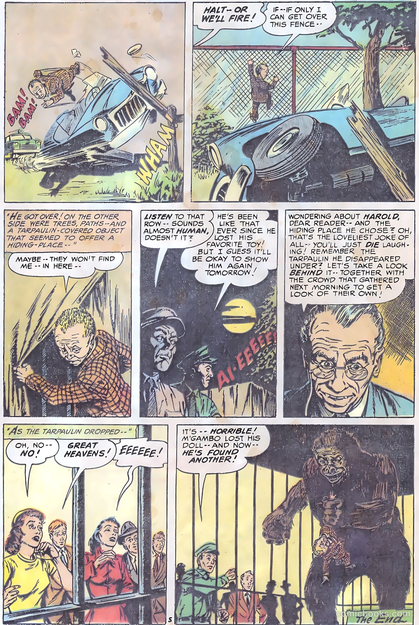 The Clutching Hand #1 (1954) — page 19 of 36