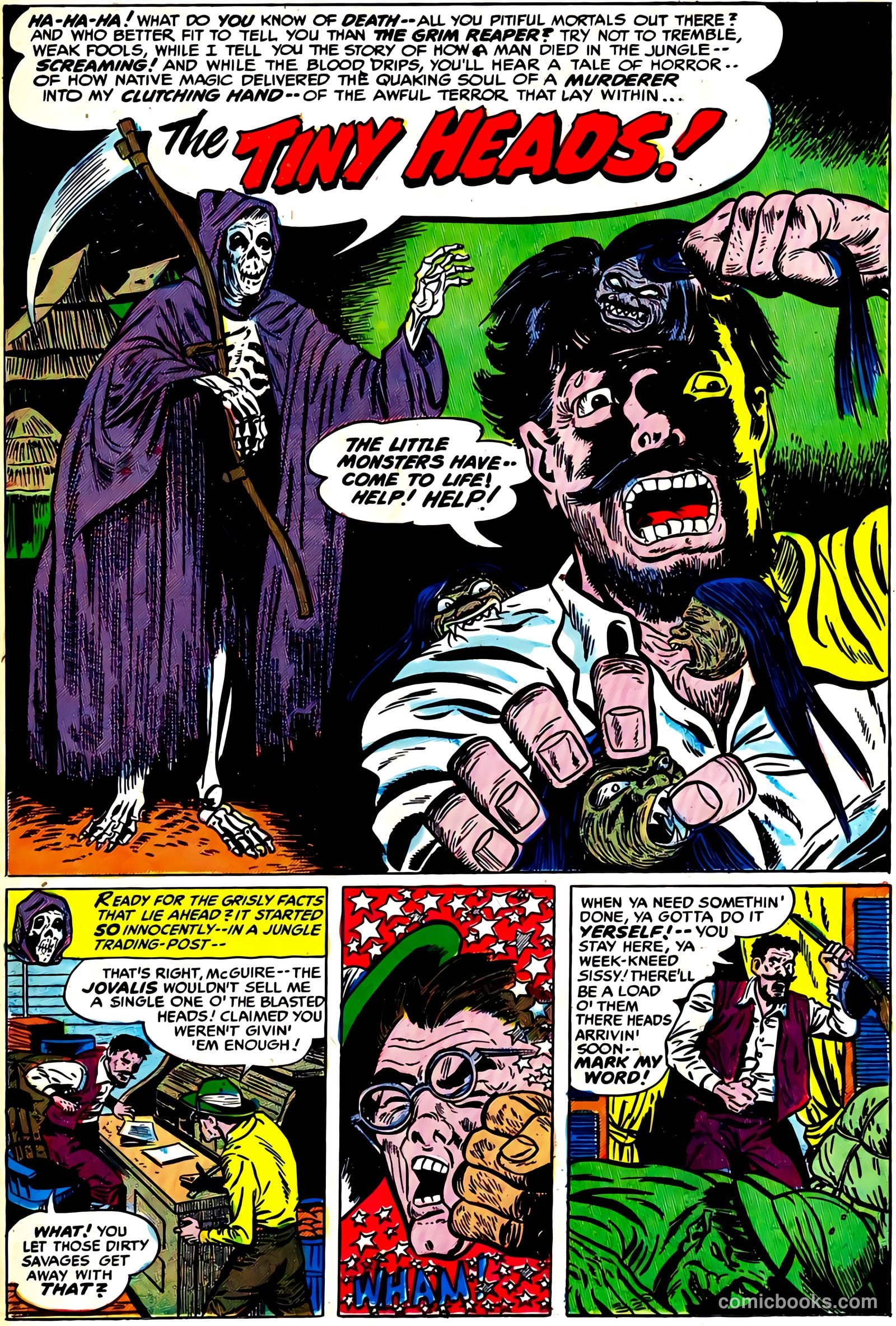 The Clutching Hand #1 (1954) — page 21 of 36