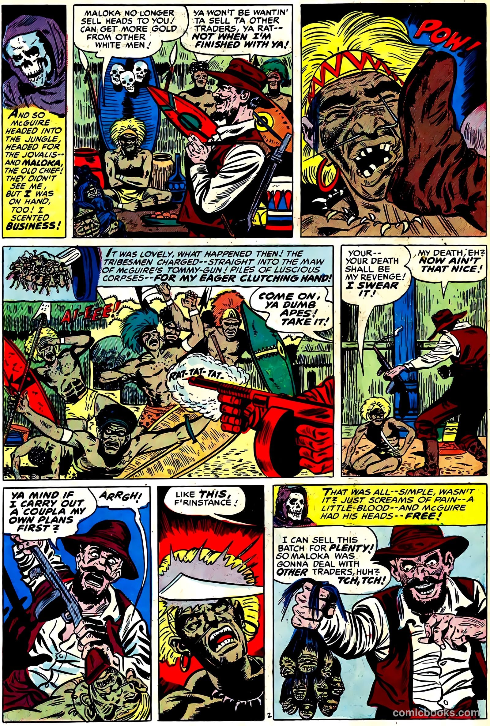 The Clutching Hand #1 (1954) — page 22 of 36