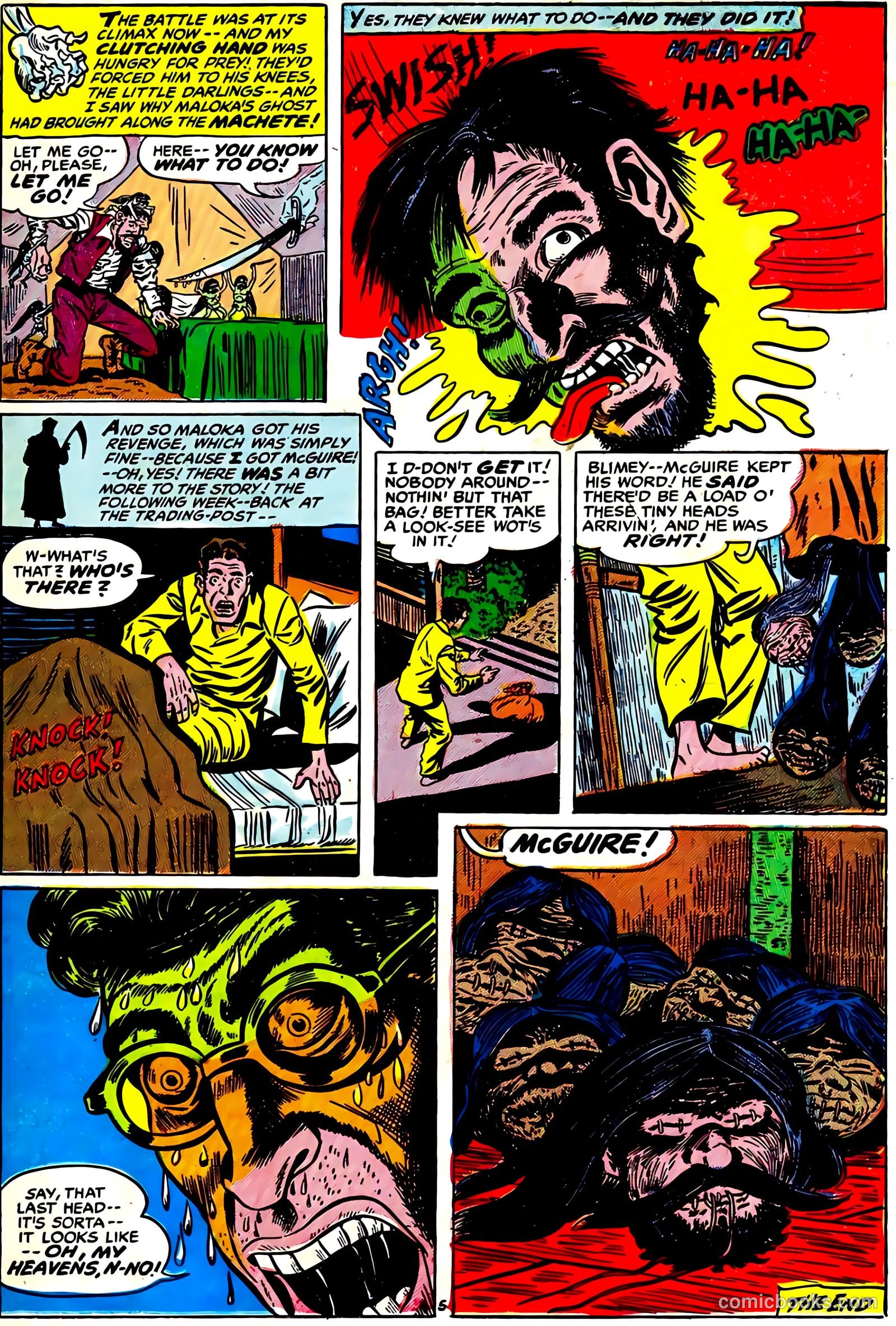 The Clutching Hand #1 (1954) — page 25 of 36
