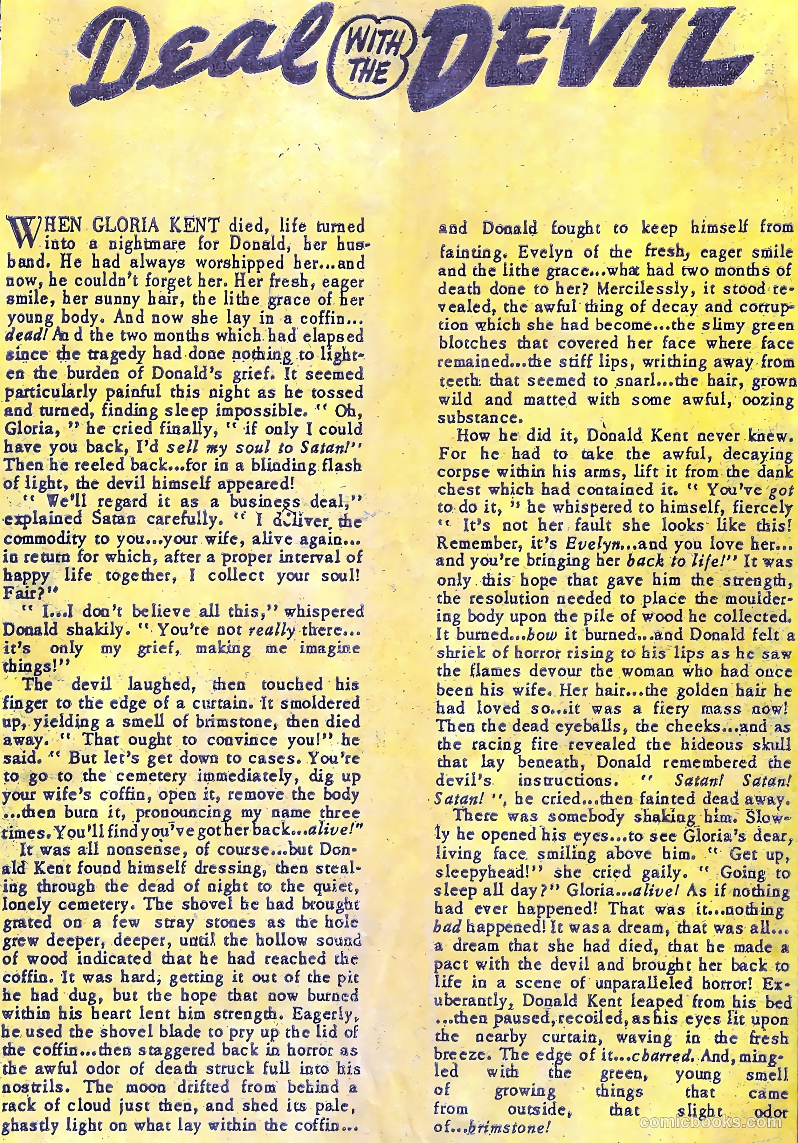 The Clutching Hand #1 (1954) — page 26 of 36