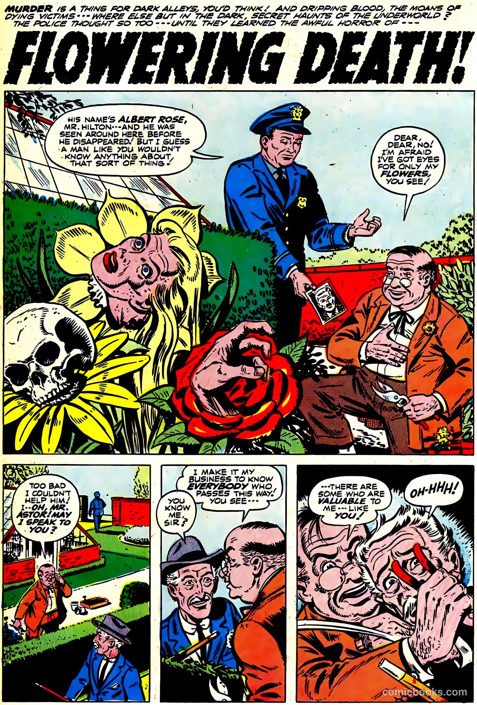 The Clutching Hand #1 (1954) — page 27 of 36