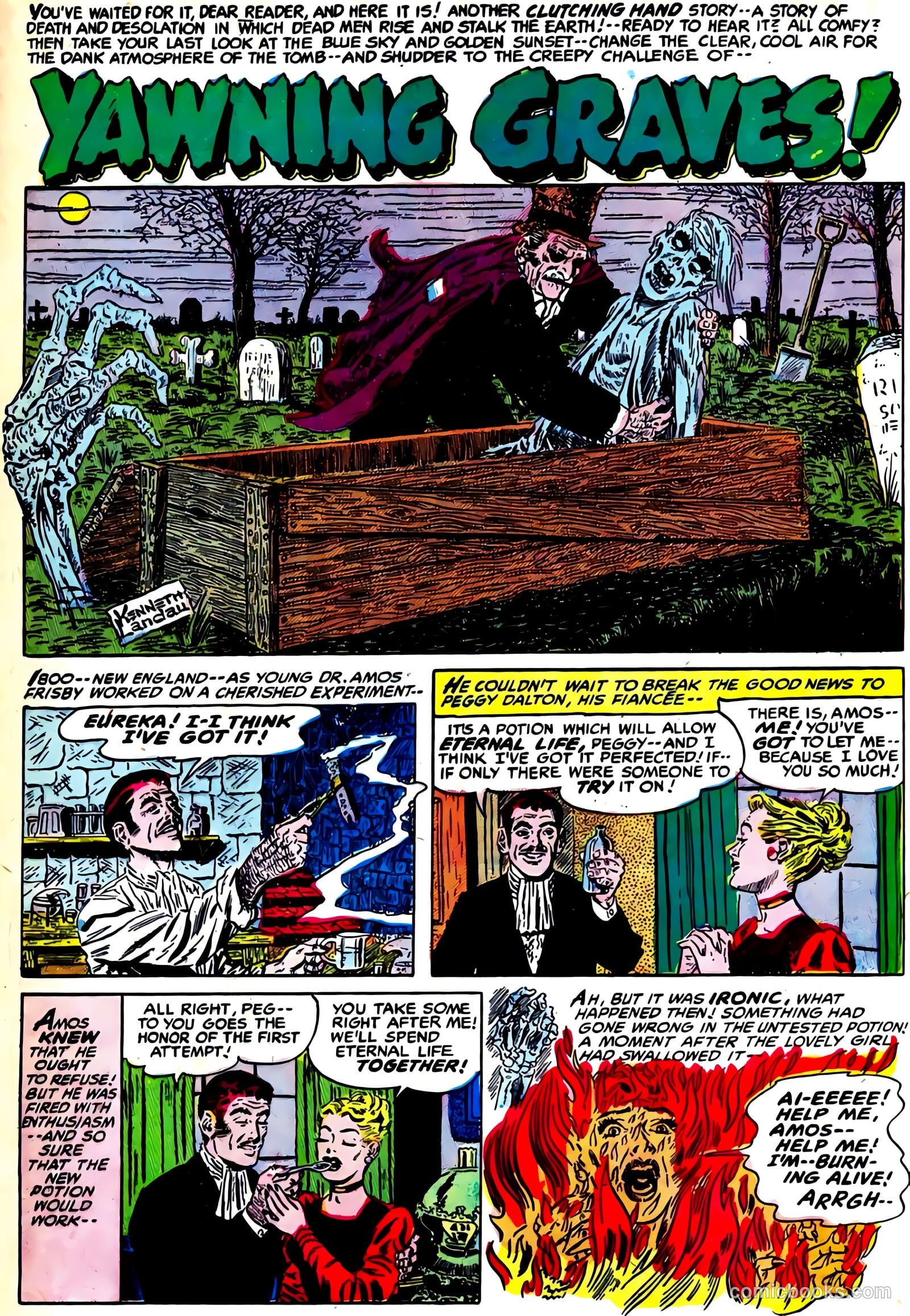 The Clutching Hand #1 (1954) — page 29 of 36