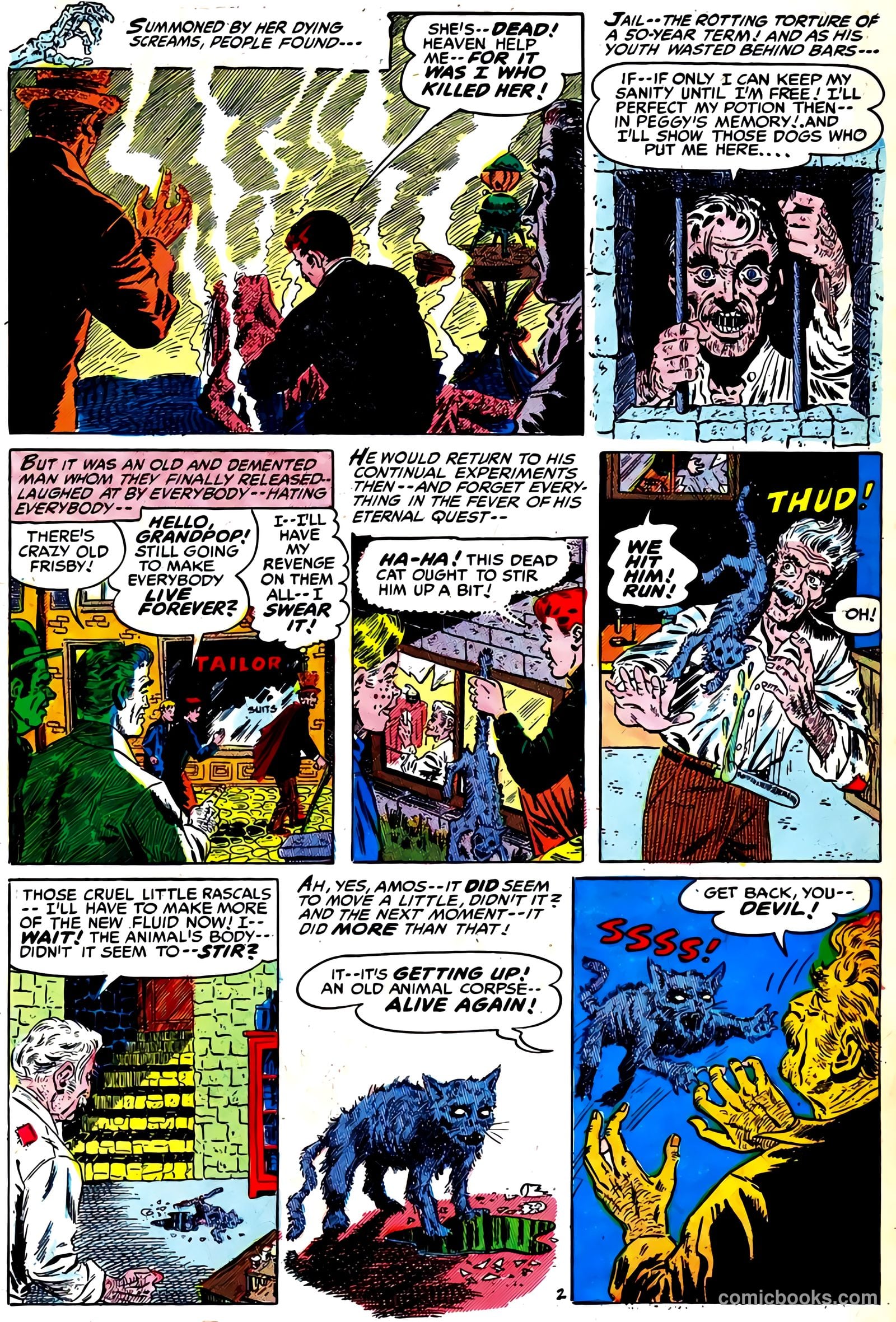 The Clutching Hand #1 (1954) — page 30 of 36