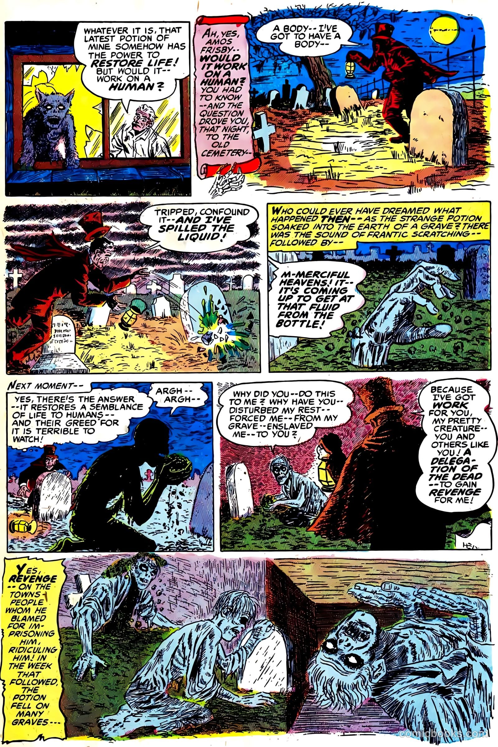 The Clutching Hand #1 (1954) — page 31 of 36