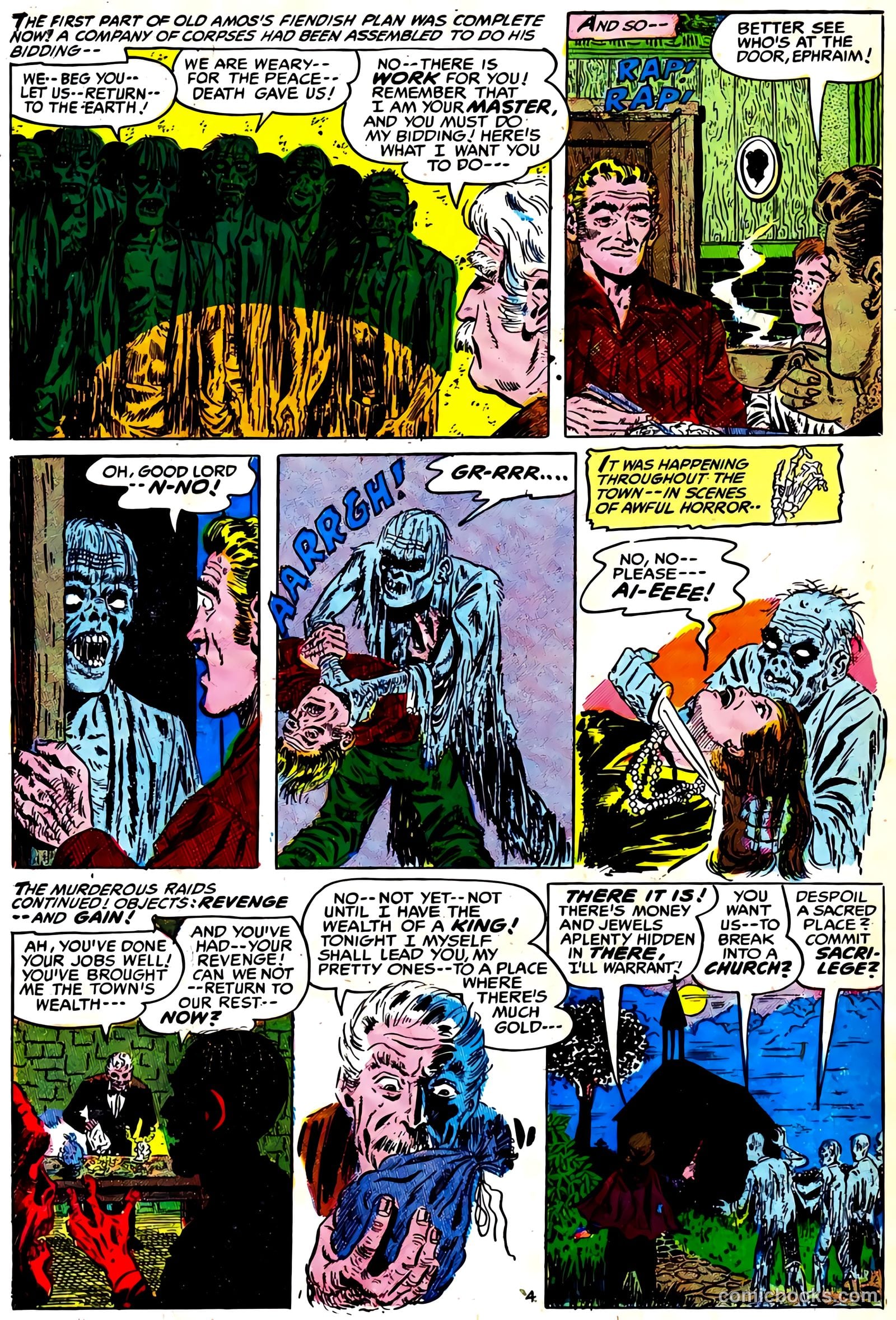 The Clutching Hand #1 (1954) — page 32 of 36