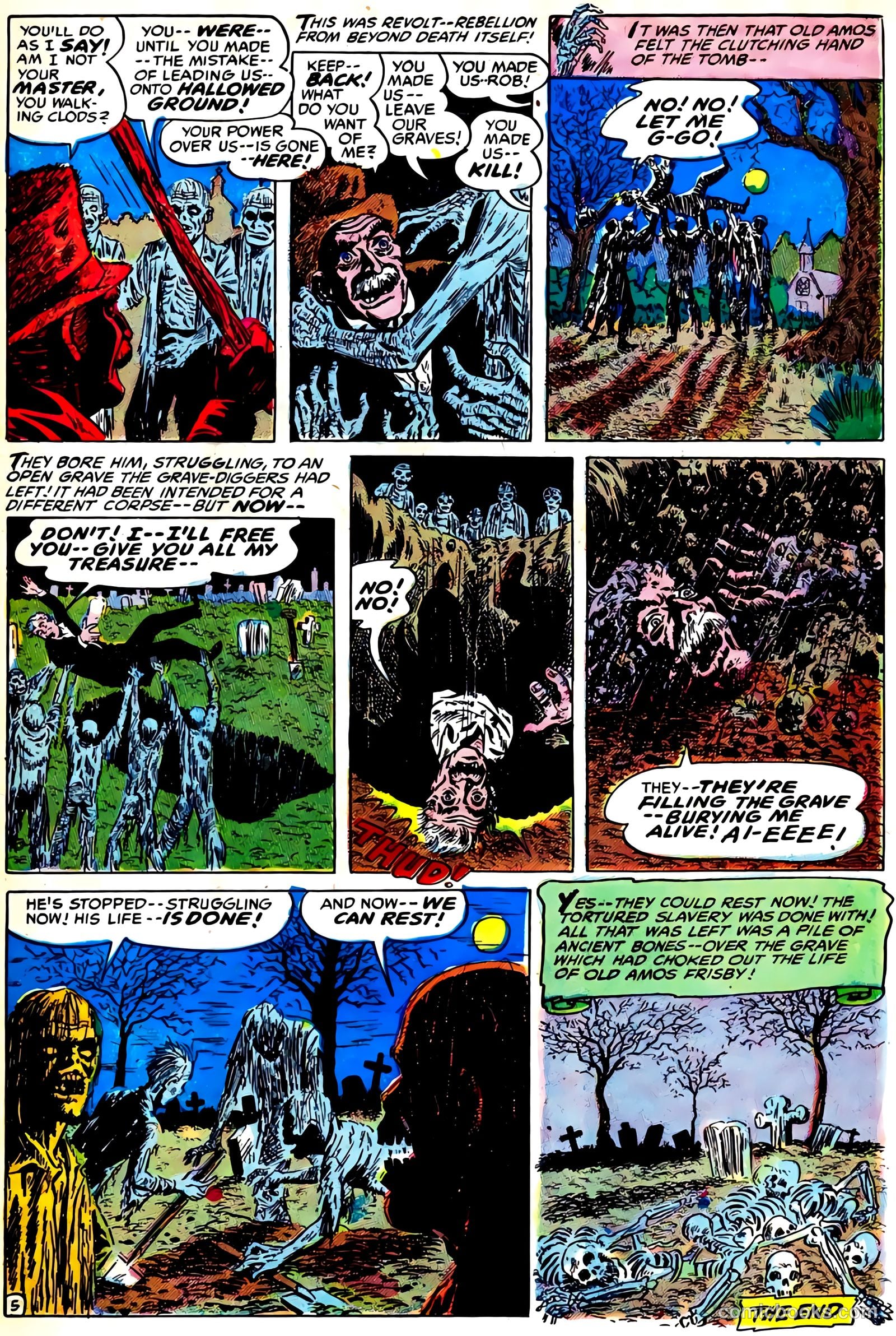 The Clutching Hand #1 (1954) — page 33 of 36