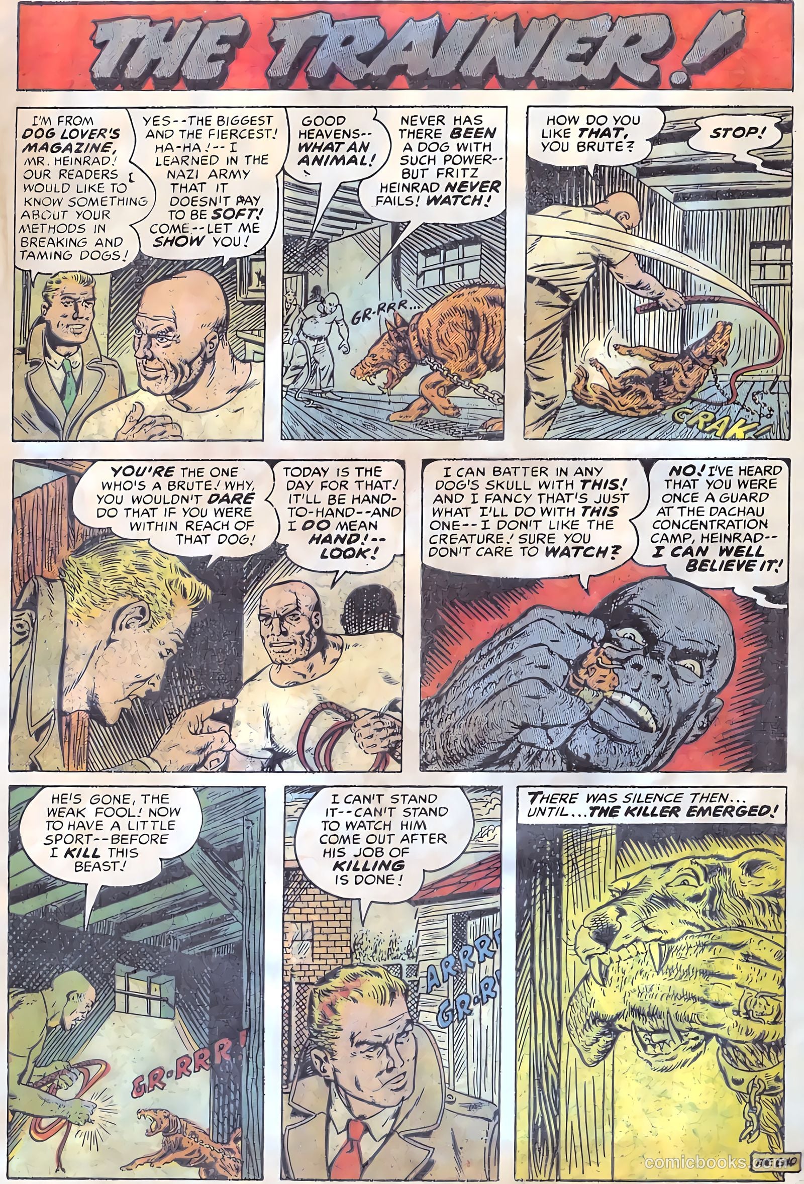 The Clutching Hand #1 (1954) — page 34 of 36