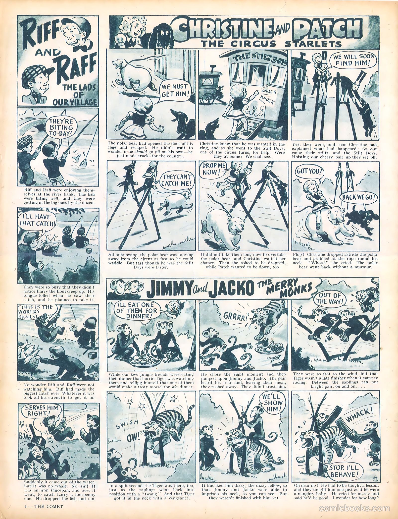 The Comet #19 (1947) — page 4 of 8