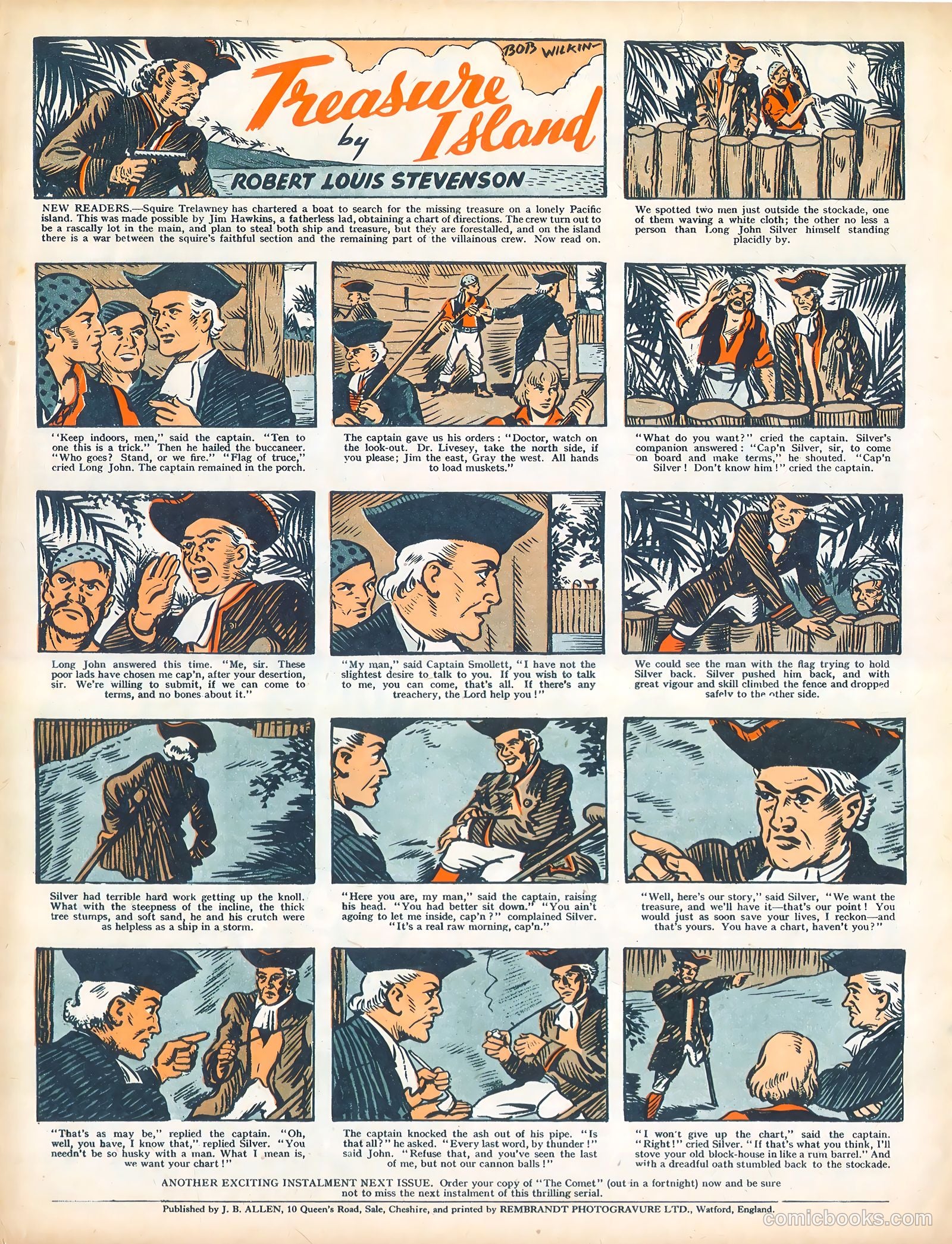 The Comet #19 (1947) — page 8 of 8