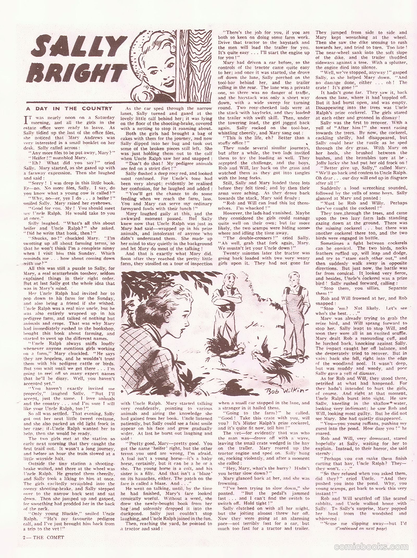 The Comet #20 (1947) — page 2 of 8
