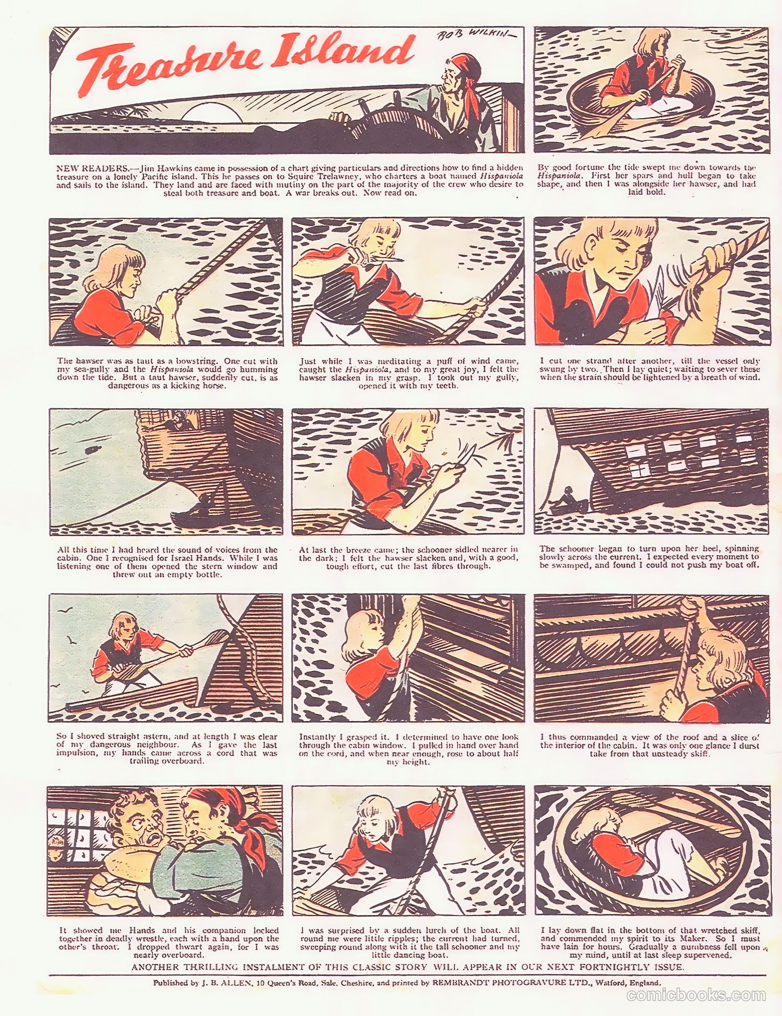 The Comet #22 (1947) — page 8 of 8