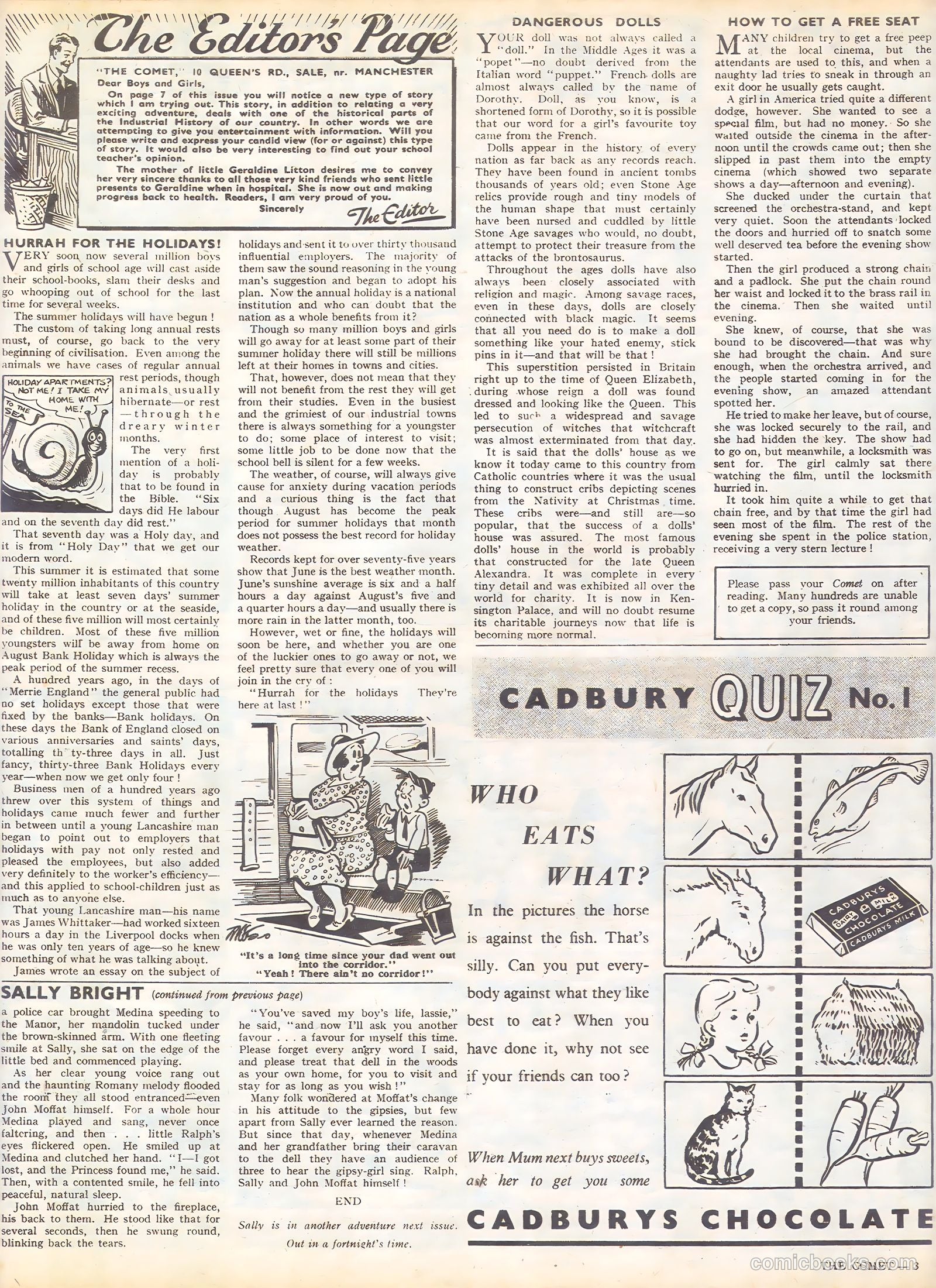 The Comet #23 (1947) — page 3 of 8