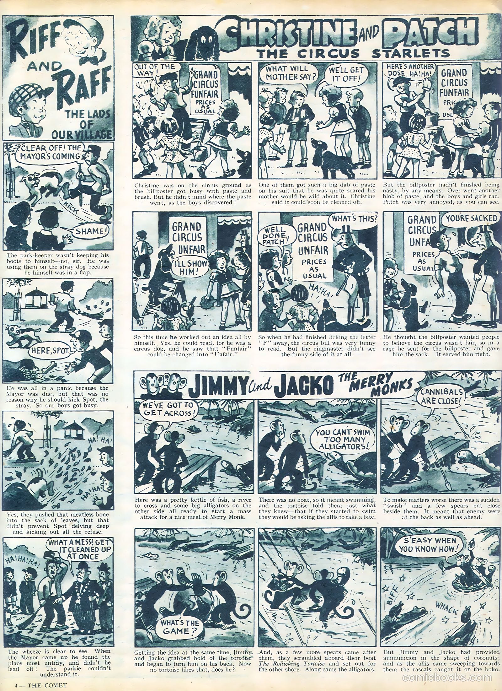 The Comet #25 (1947) — page 4 of 8