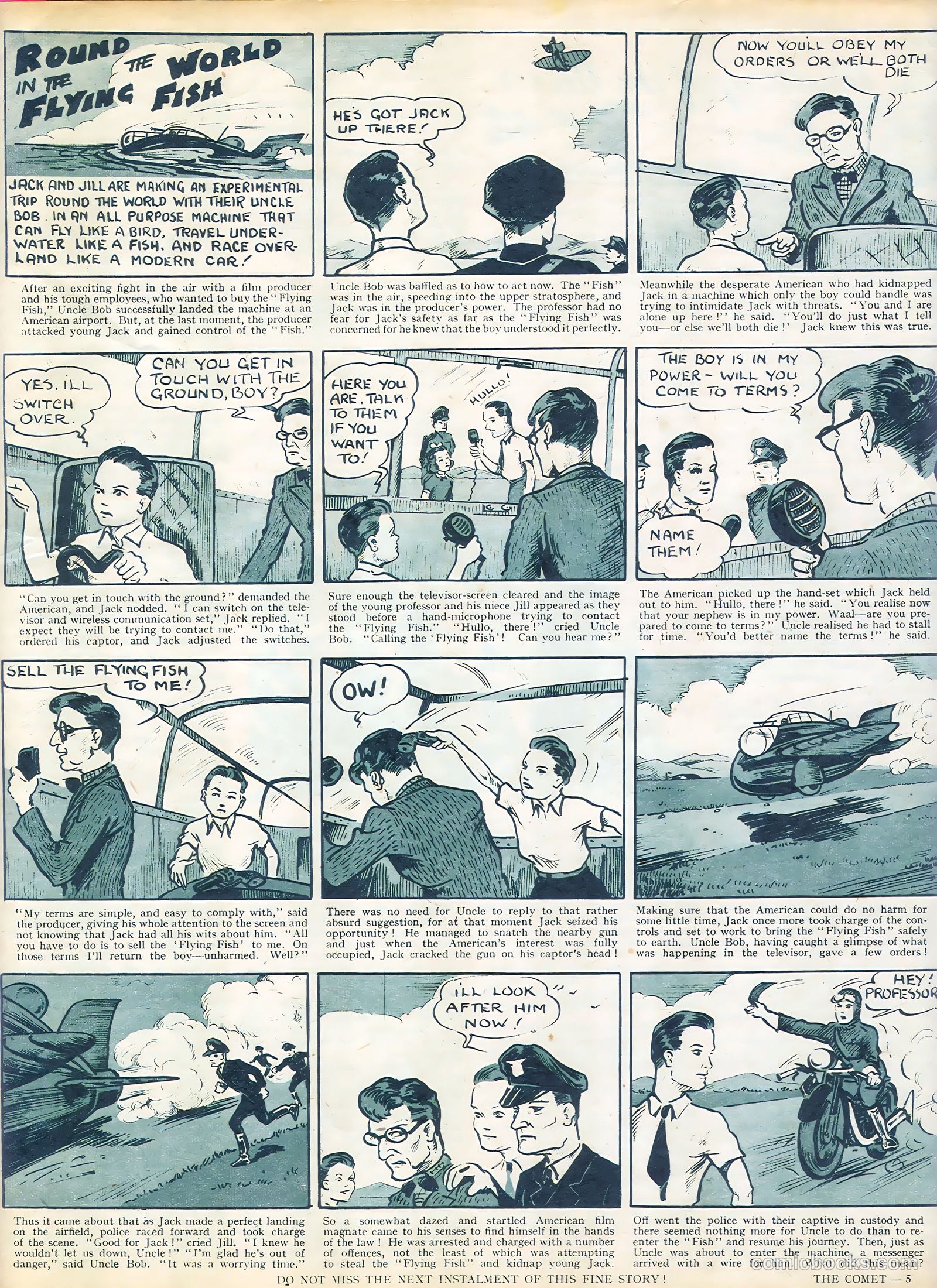The Comet #25 (1947) — page 5 of 8