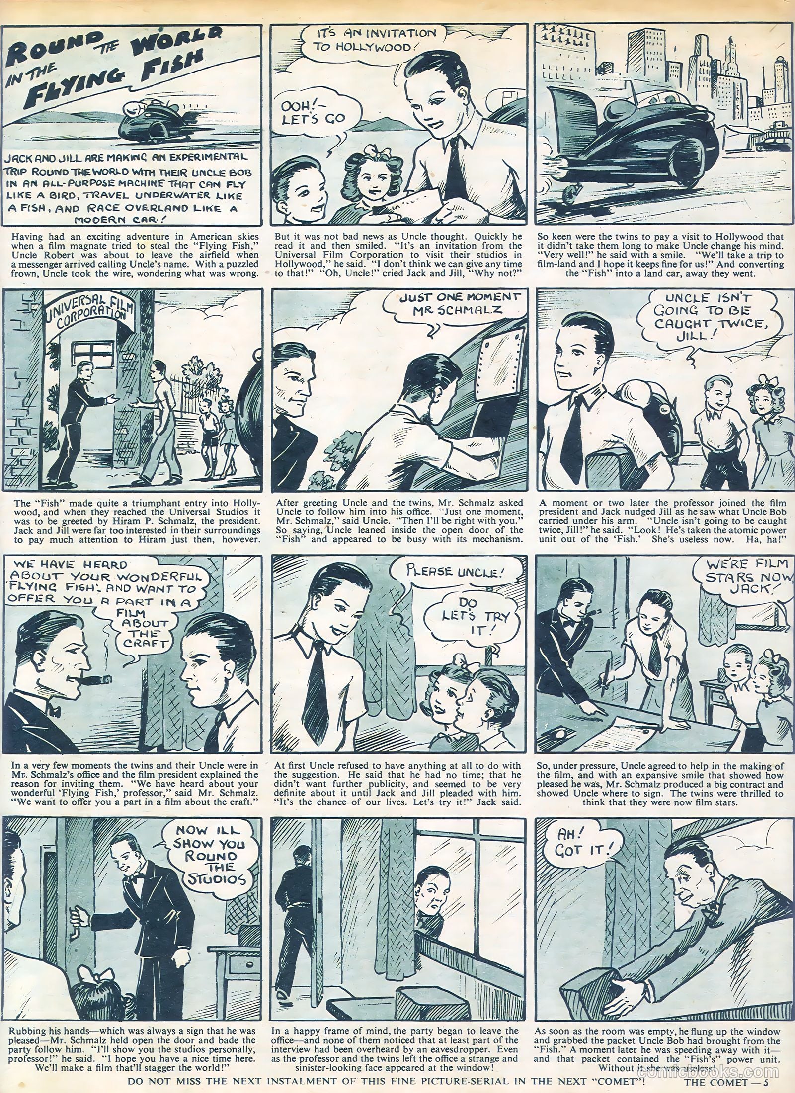 The Comet #26 (1947) — page 5 of 8