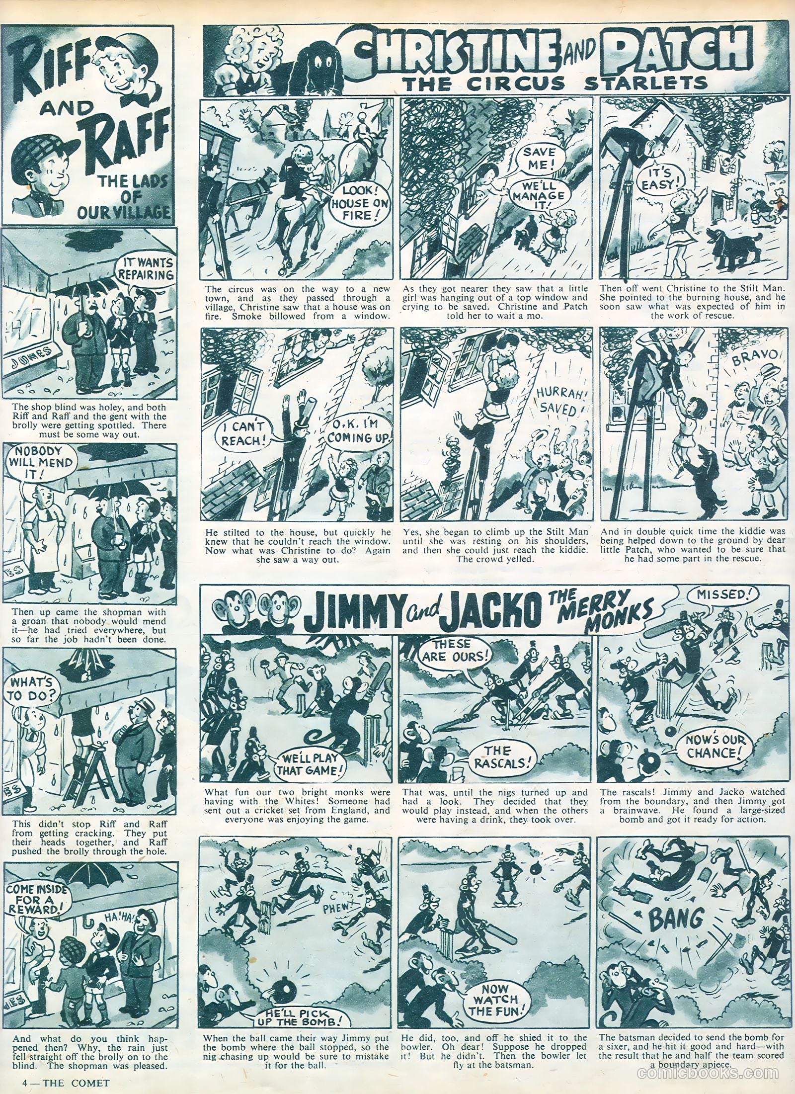 The Comet #28 (1947) — page 4 of 8