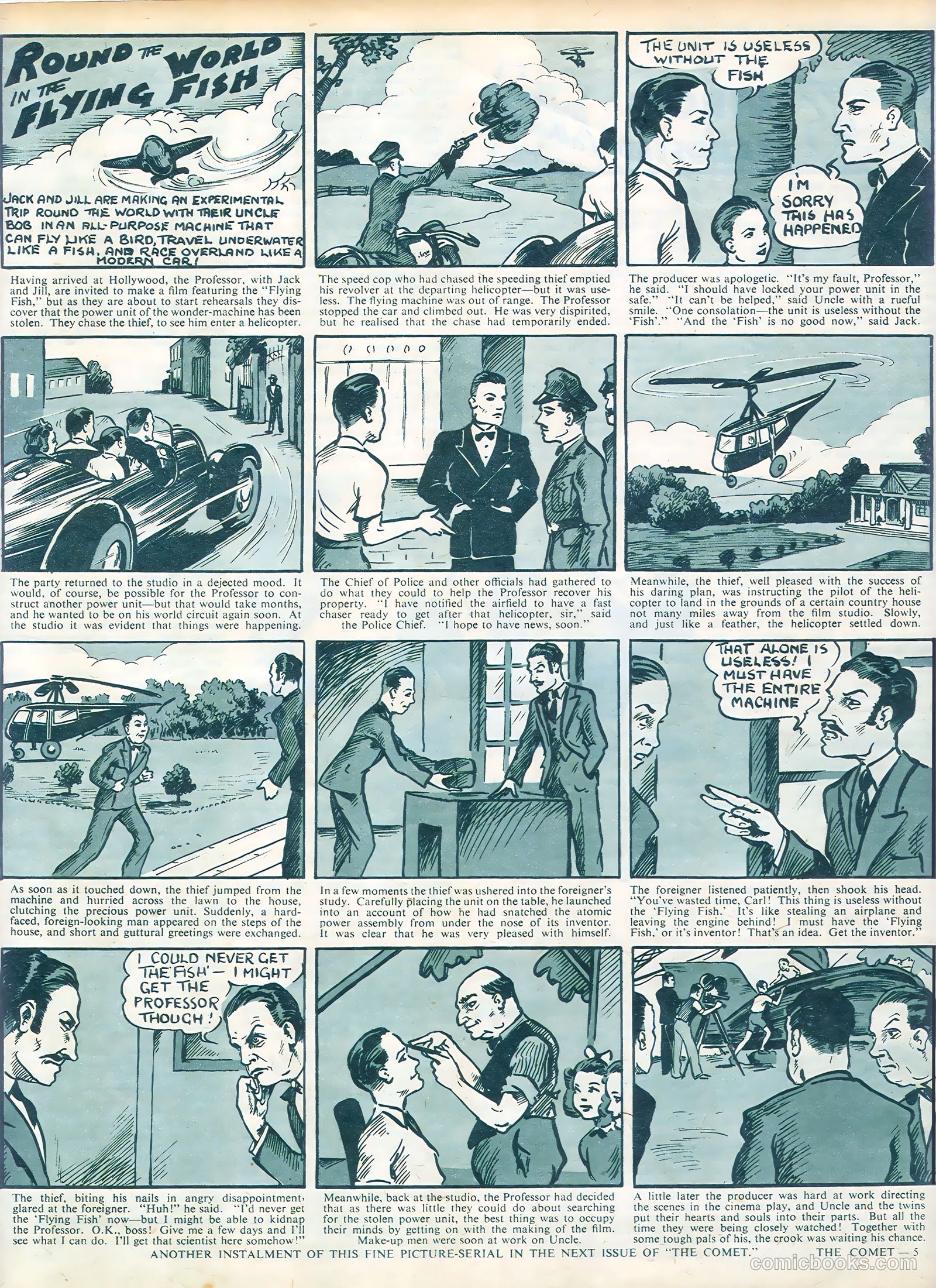 The Comet #28 (1947) — page 5 of 8