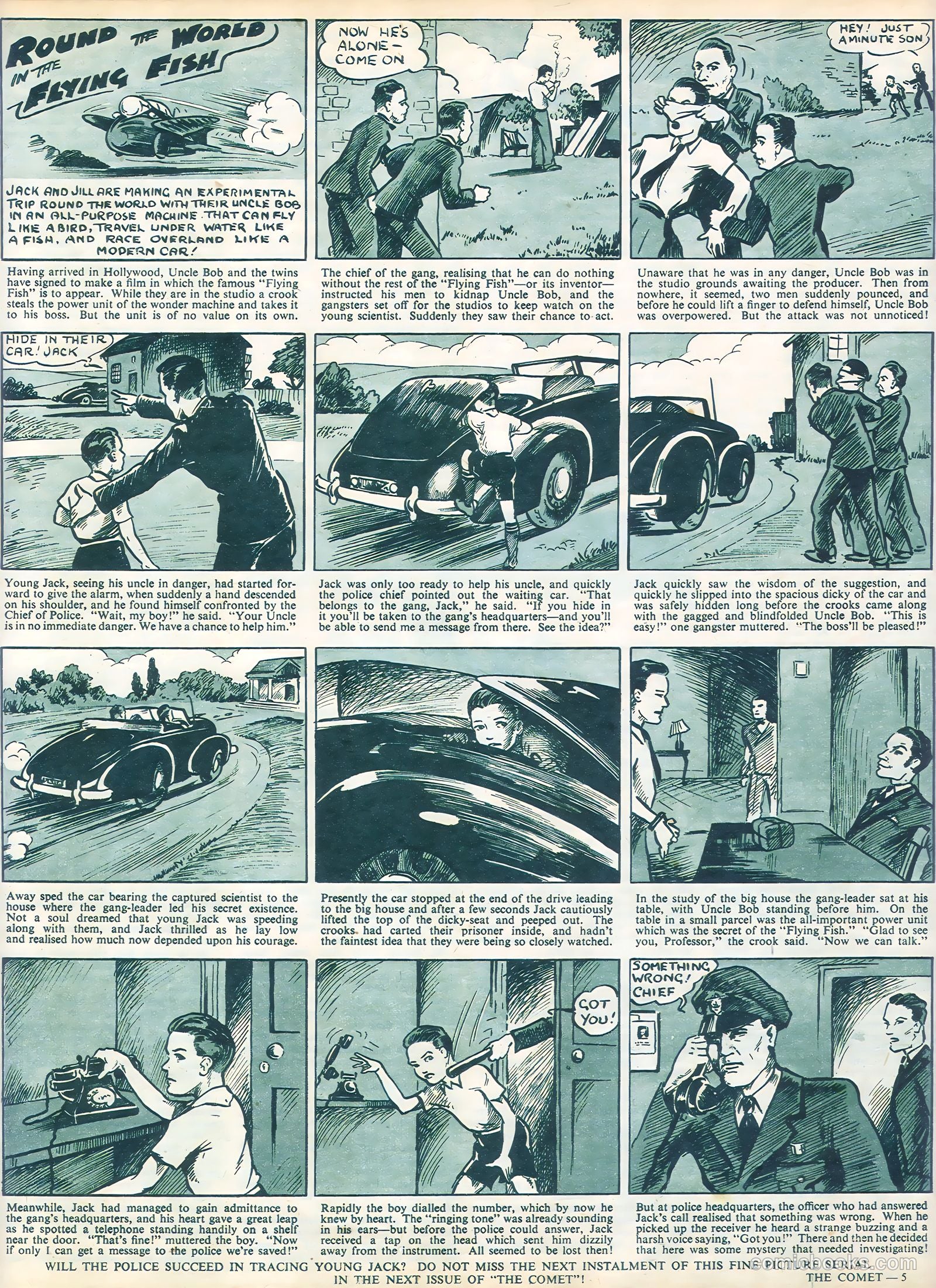 The Comet #29 (1947) — page 5 of 8
