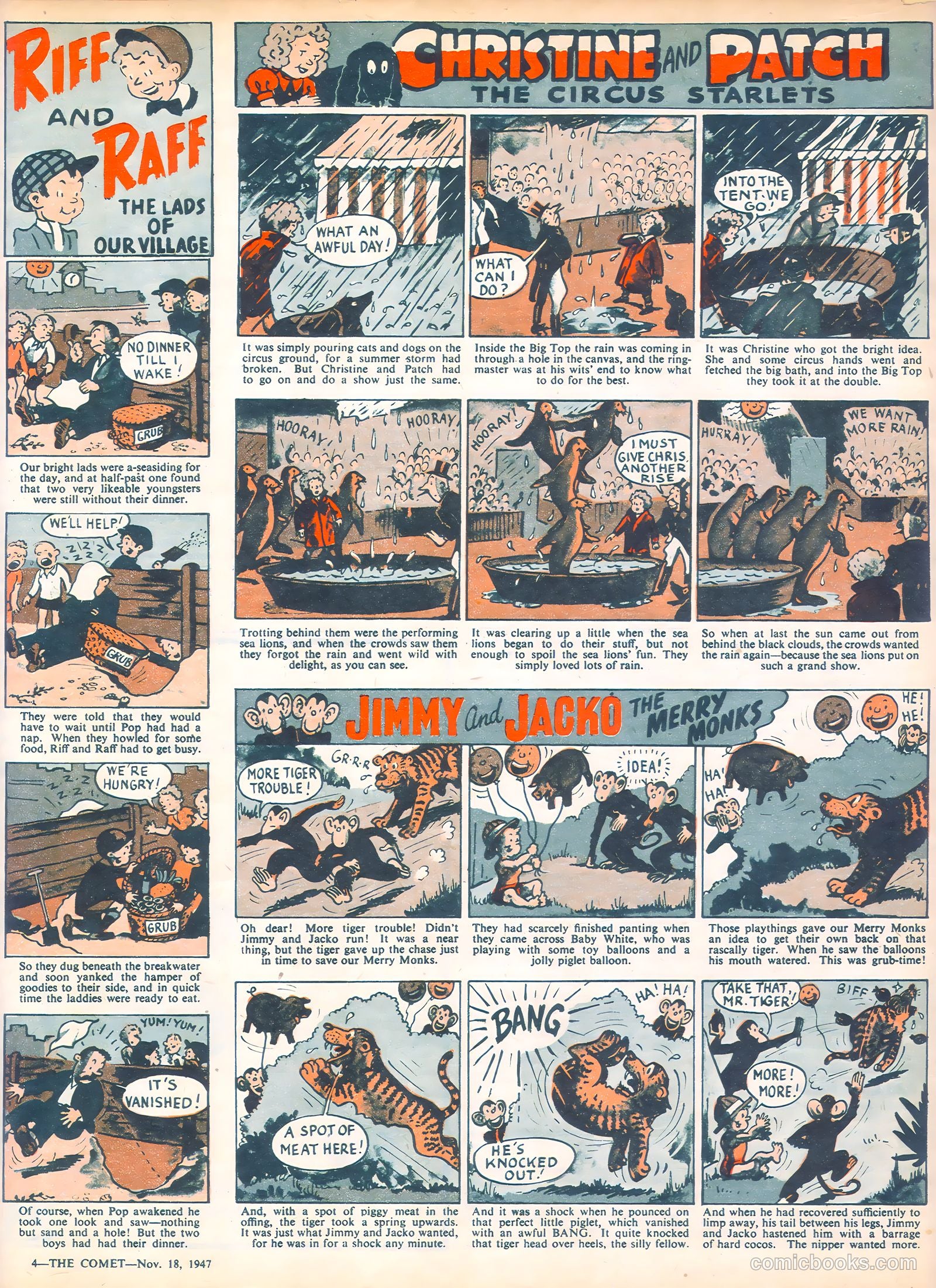 The Comet #31 (1947) — page 4 of 8