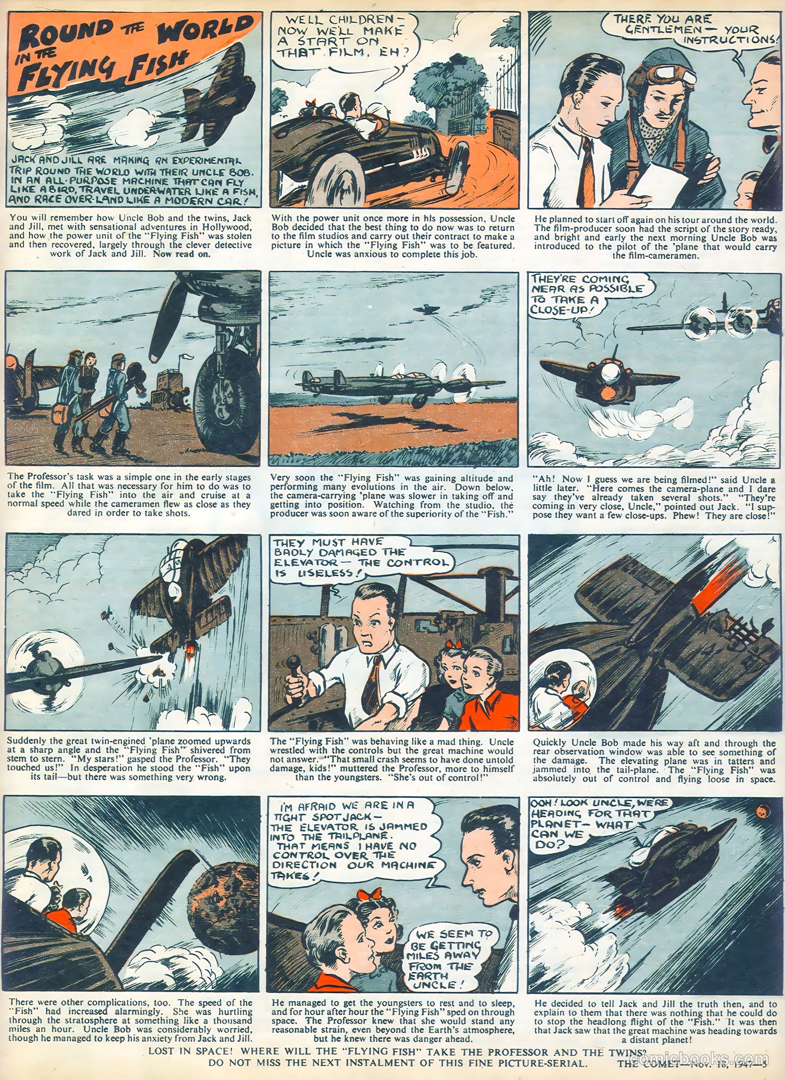 The Comet #31 (1947) — page 5 of 8
