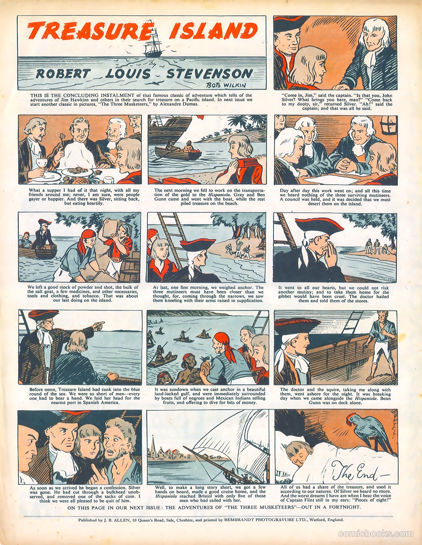 The Comet #33 (1947) — page 8 of 8