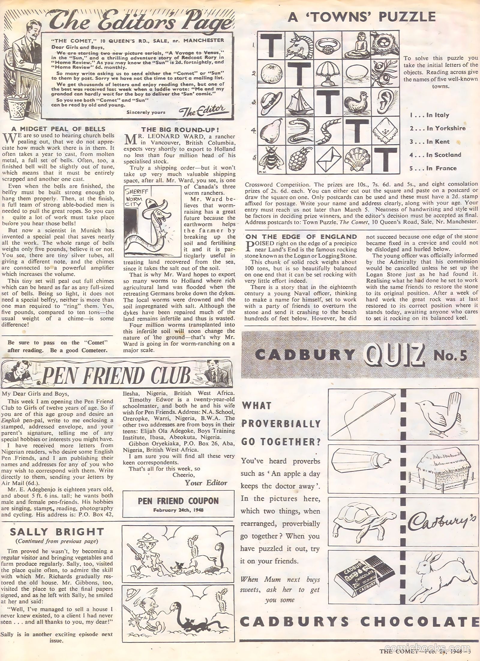The Comet #38 (1948) — page 3 of 8