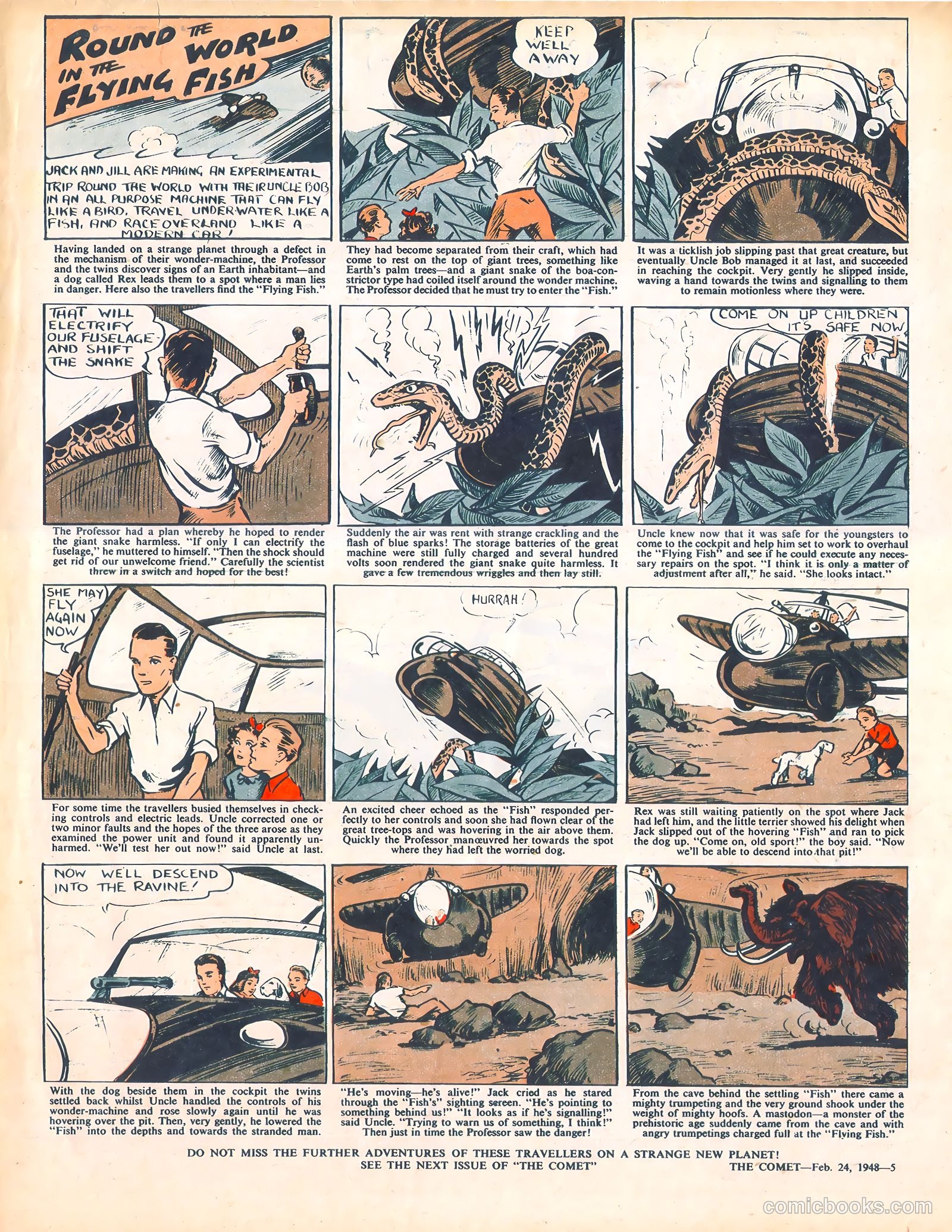 The Comet #38 (1948) — page 5 of 8