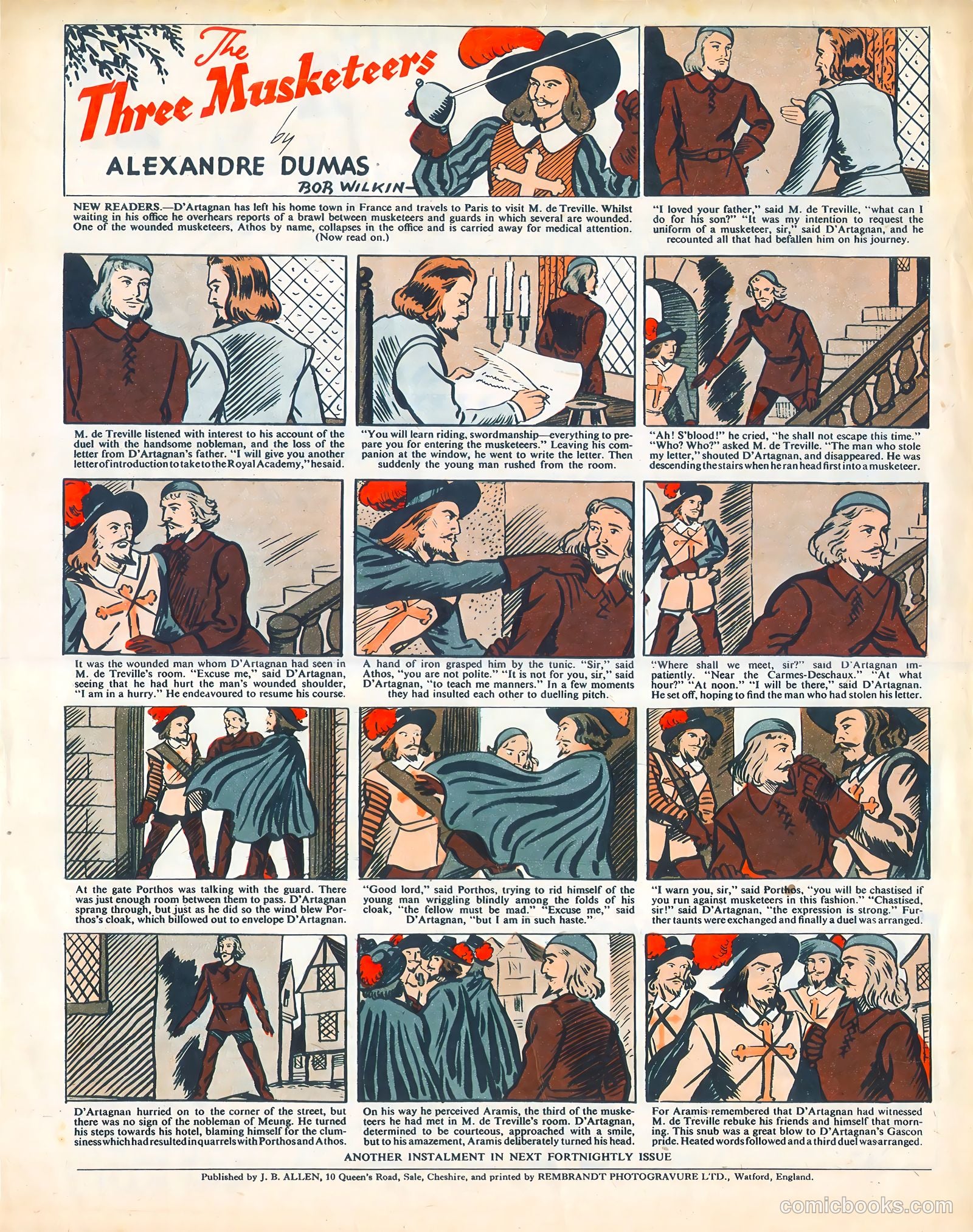 The Comet #38 (1948) — page 8 of 8