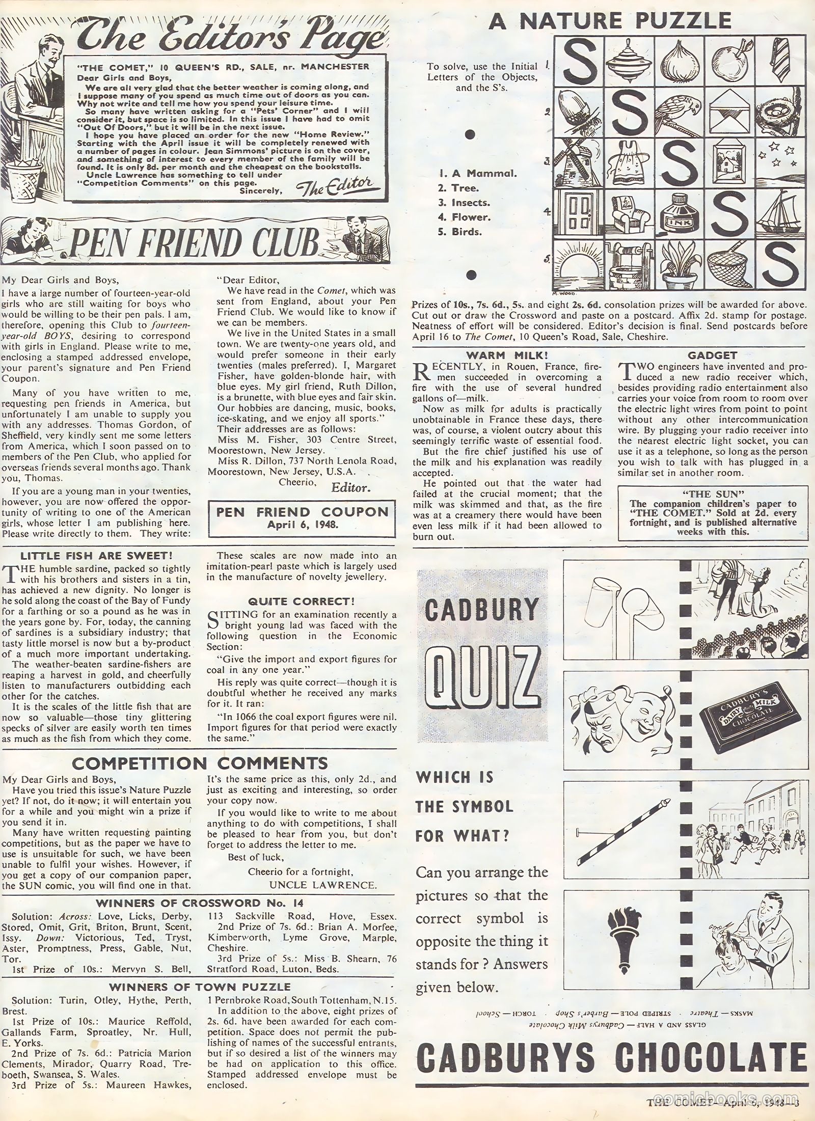 The Comet #41 (1948) — page 3 of 8