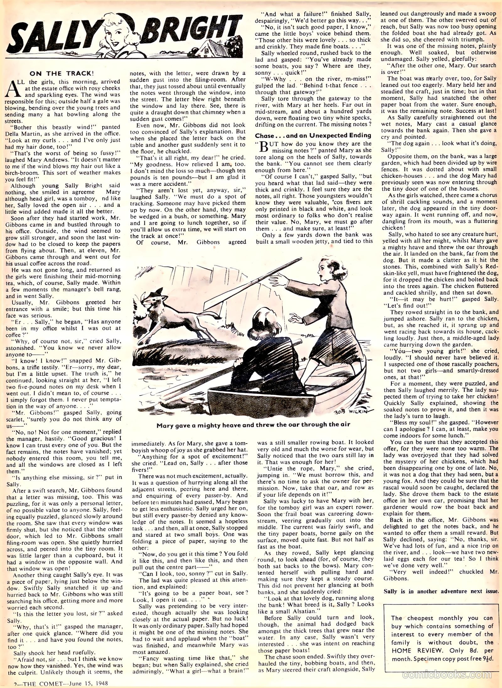 The Comet #46 (1948) — page 2 of 8